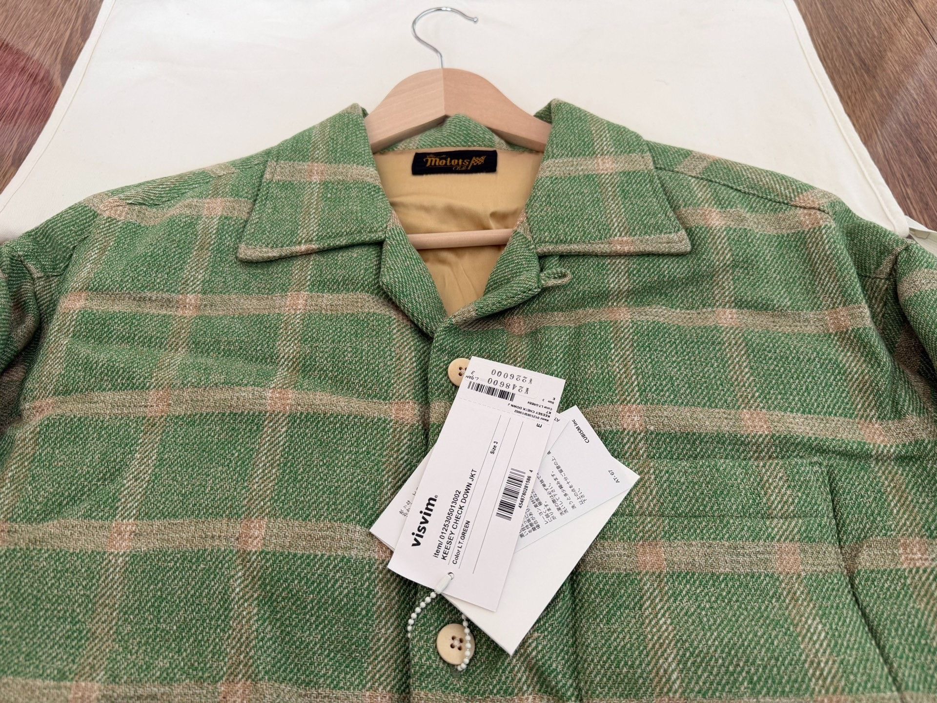 Visvim VISVIM 25SS KEESEY CHECK DOWN JKT Size US L / EU 52-54 / 3 - 5 Thumbnail