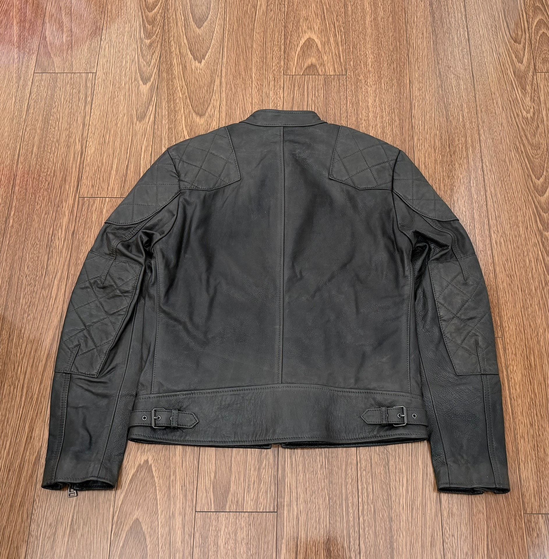 Belstaff Belstaff Outlaw Motorcycle Leather Jacket Size US M / EU 48-50 / 2 - 2 Thumbnail