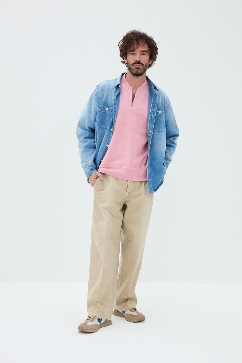 Visvim VISVIM 26SS MONDO HENLEY ZIP S/S Size US L / EU 52-54 / 3 - 6 Thumbnail