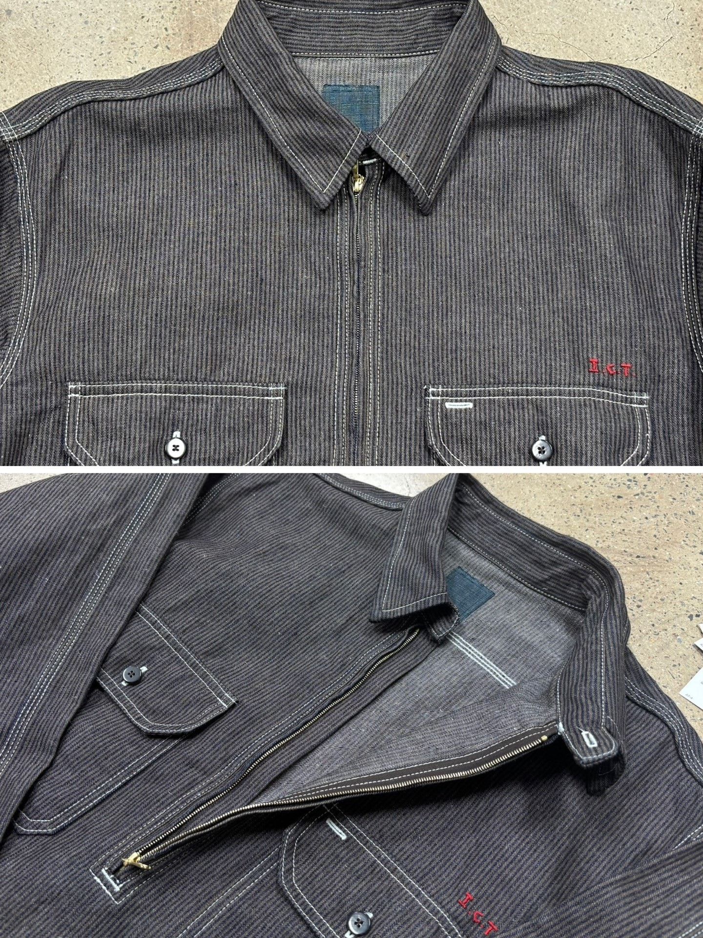 Visvim Visvim ICT Overpass L/S Half-Zip Shirt Size US M / EU 48-50 / 2 - 4 Thumbnail