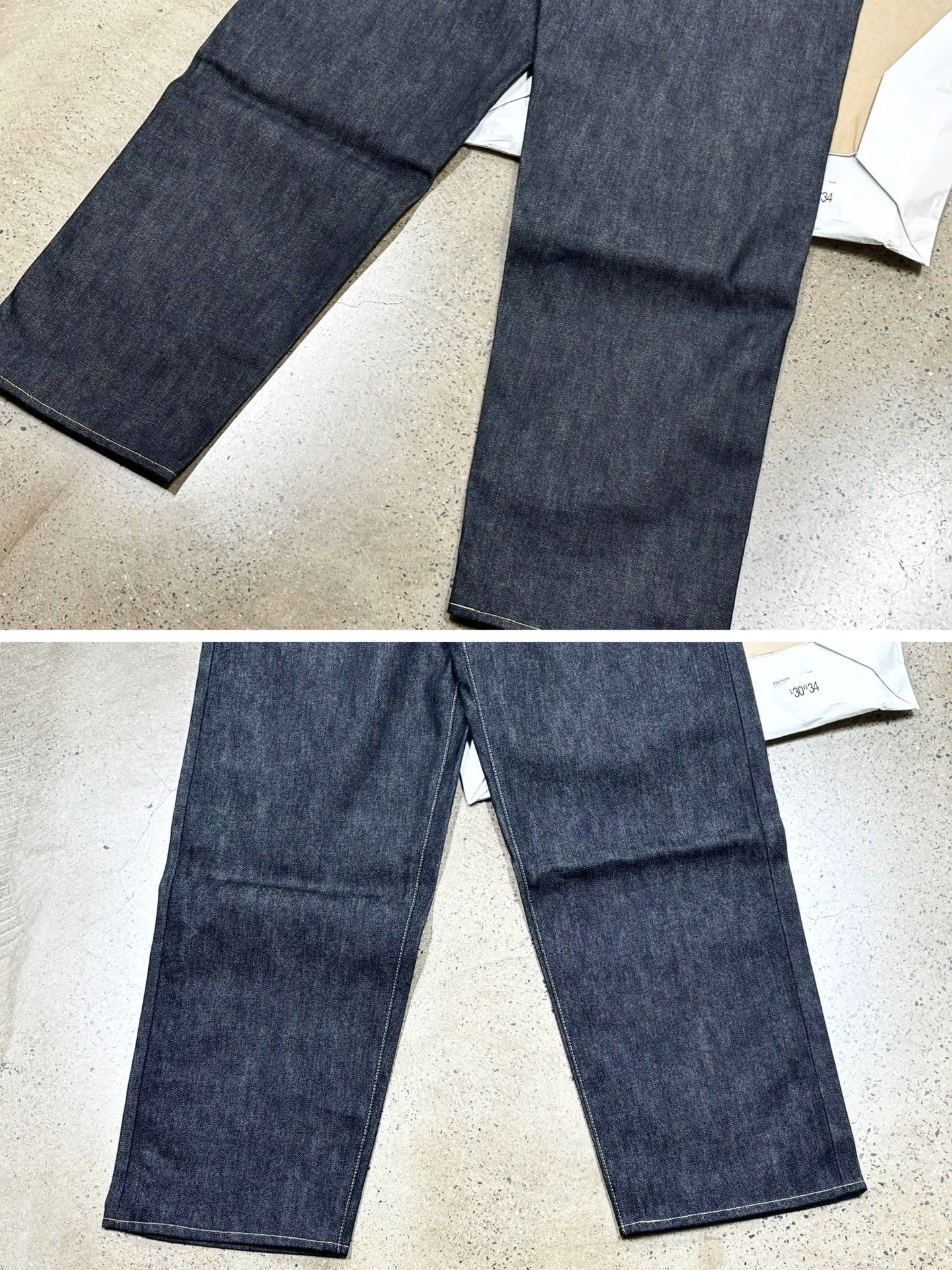 Visvim VISVIM Wide Unwashed Denim Jeans W34xL30 Size US 30 / EU 46 - 7 Thumbnail