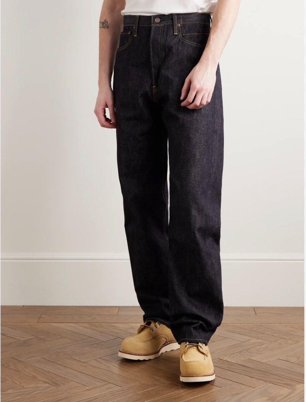 Visvim VISVIM Wide Unwashed Denim Jeans W34xL30 Size US 30 / EU 46 - 2 Thumbnail