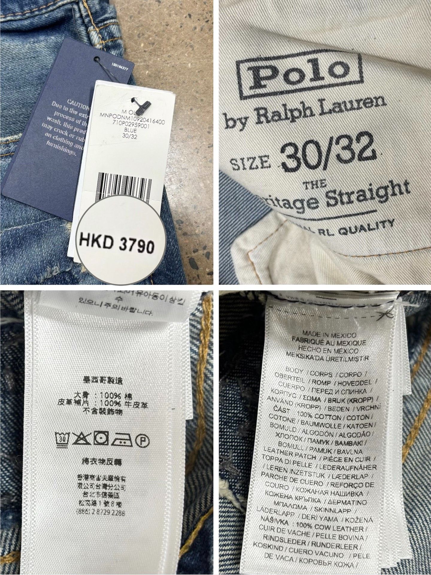 Polo Ralph Lauren Polo Ralph Lauren Heritage Straight Jean Size US 32 / EU 48 - 3 Thumbnail