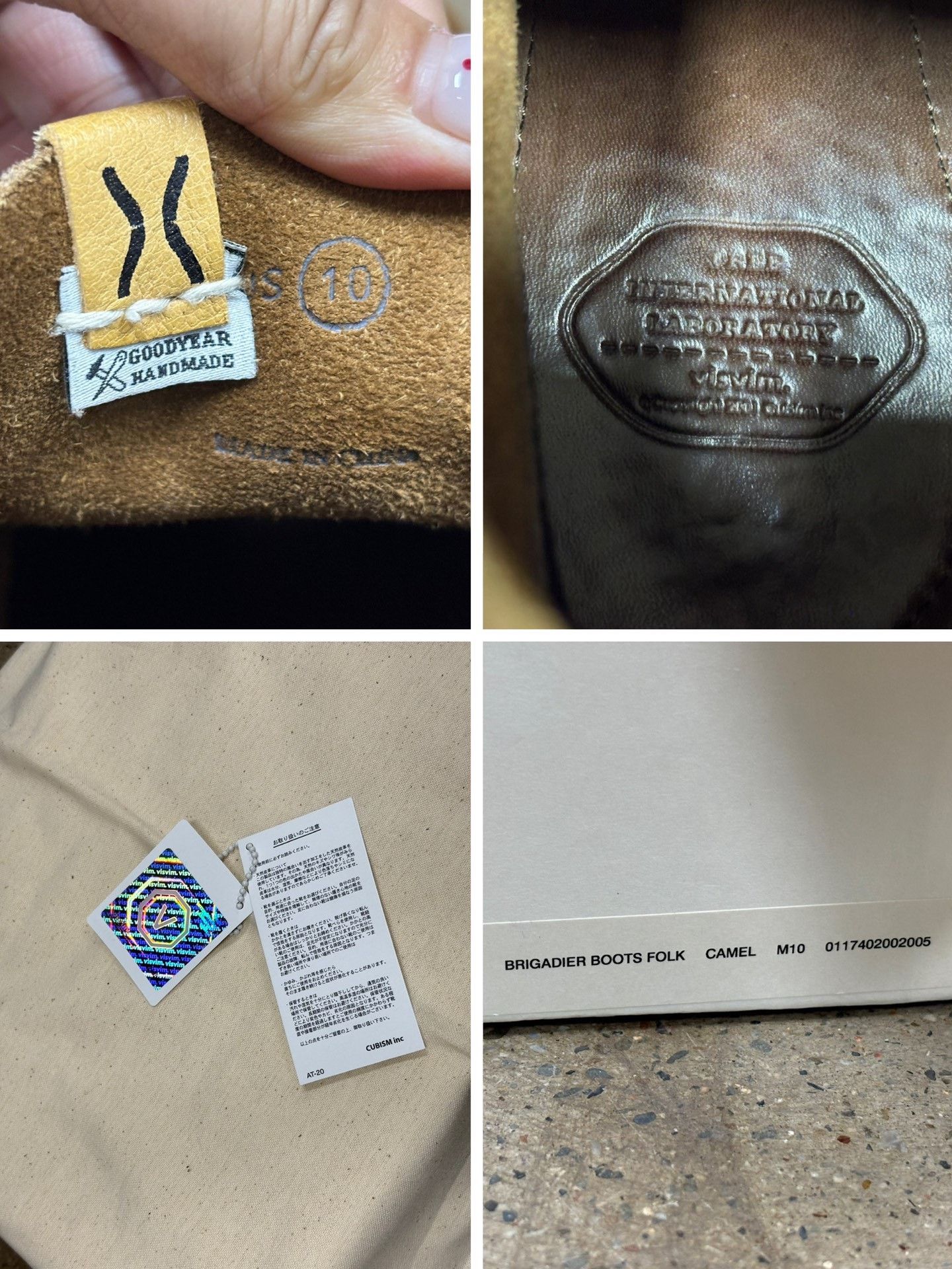 Visvim Visvim 17AW Brigadier Vibram Boots Size US 10 / EU 43 - 8 Thumbnail