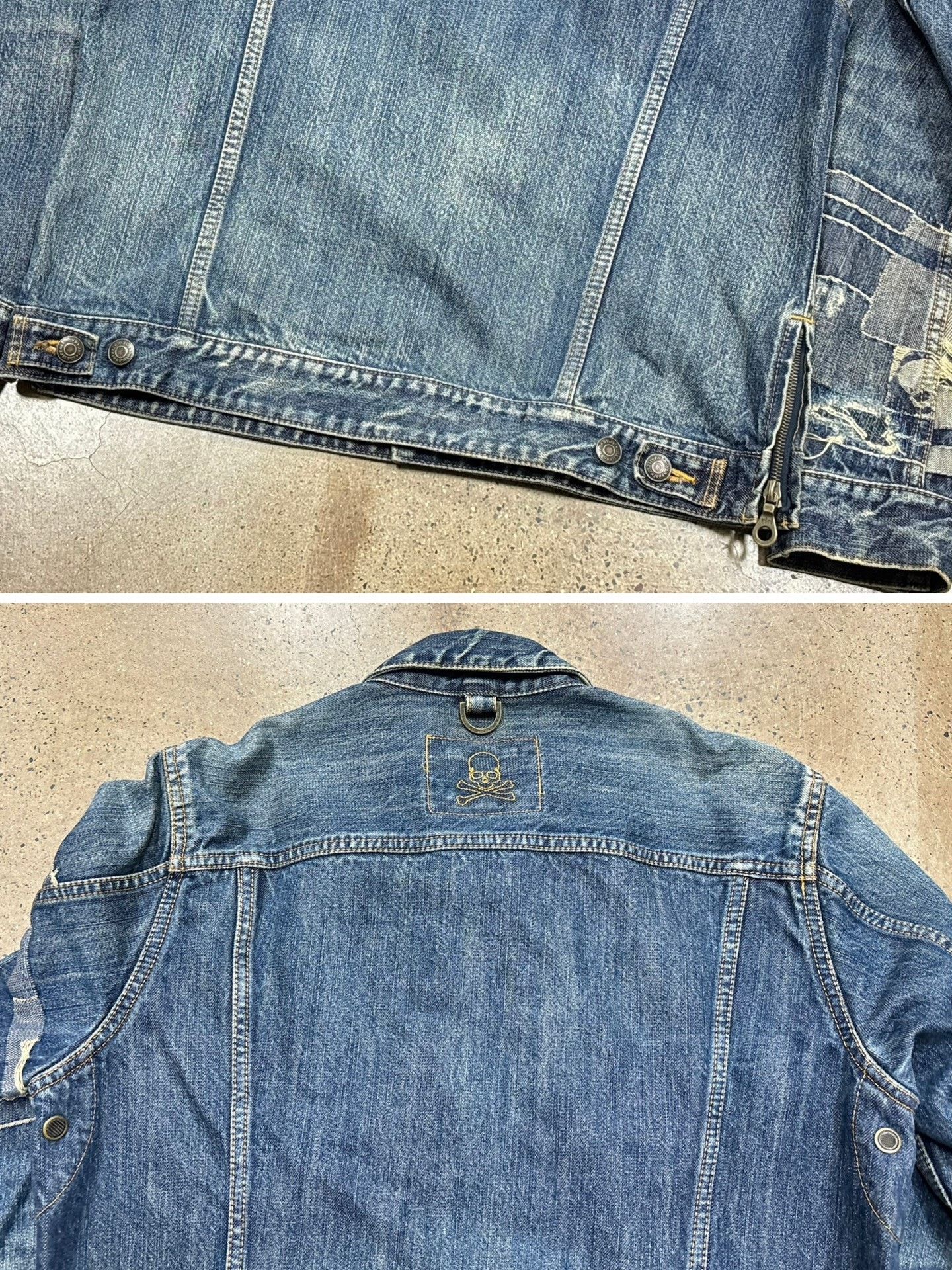Mastermind Japan Mastermind Japan 11SS Embroidered Denim Jacket Size US M / EU 48-50 / 2 - 8 Thumbnail