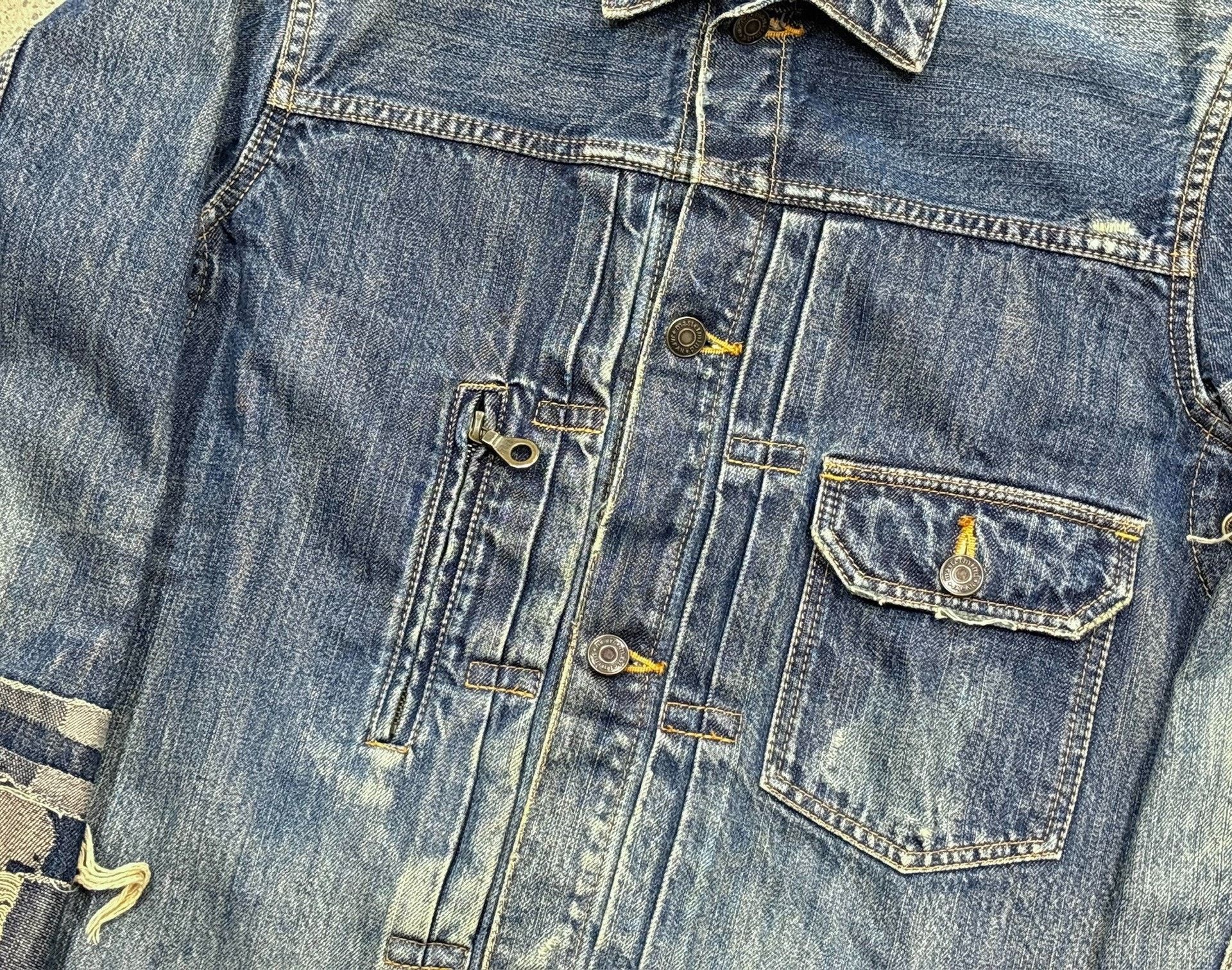Mastermind Japan Mastermind Japan 11SS Embroidered Denim Jacket Size US M / EU 48-50 / 2 - 7 Thumbnail