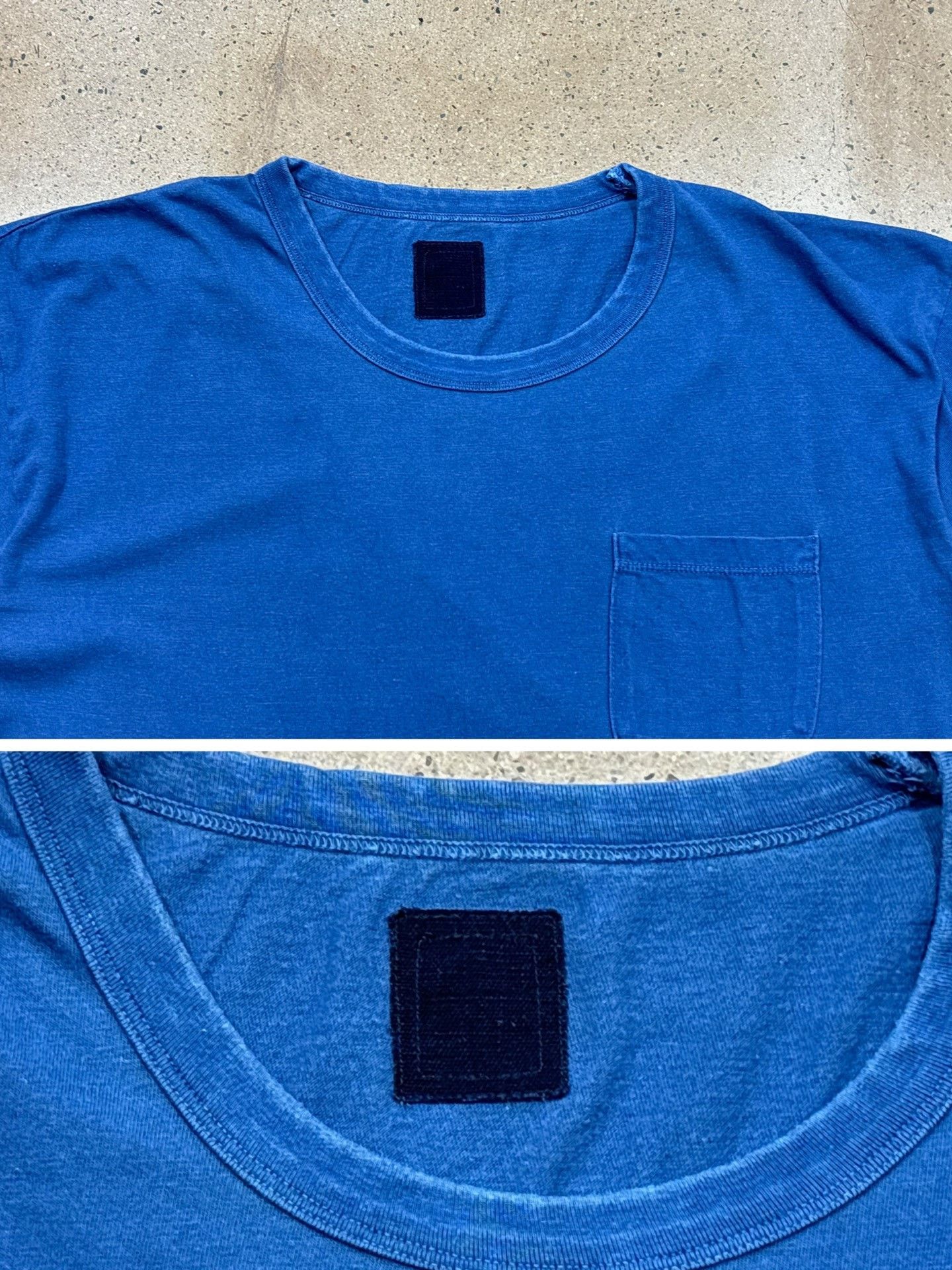 Visvim Visvim ICT Jumbo Crew Indigo Tee Size US M / EU 48-50 / 2 - 6 Thumbnail