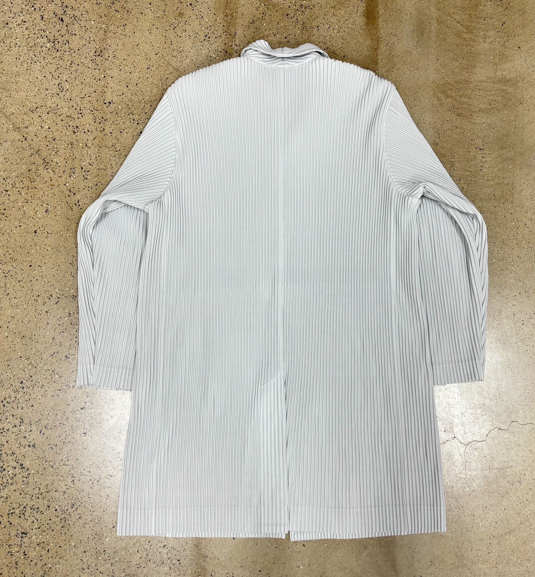 Homme Plisse Issey Miyake Issey Miyake Homme Plisse Pleated Coat Size US L / EU 52-54 / 3 - 6 Thumbnail