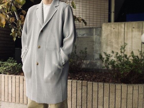 Homme Plisse Issey Miyake Issey Miyake Homme Plisse Pleated Coat Size US L / EU 52-54 / 3 - 2 Thumbnail