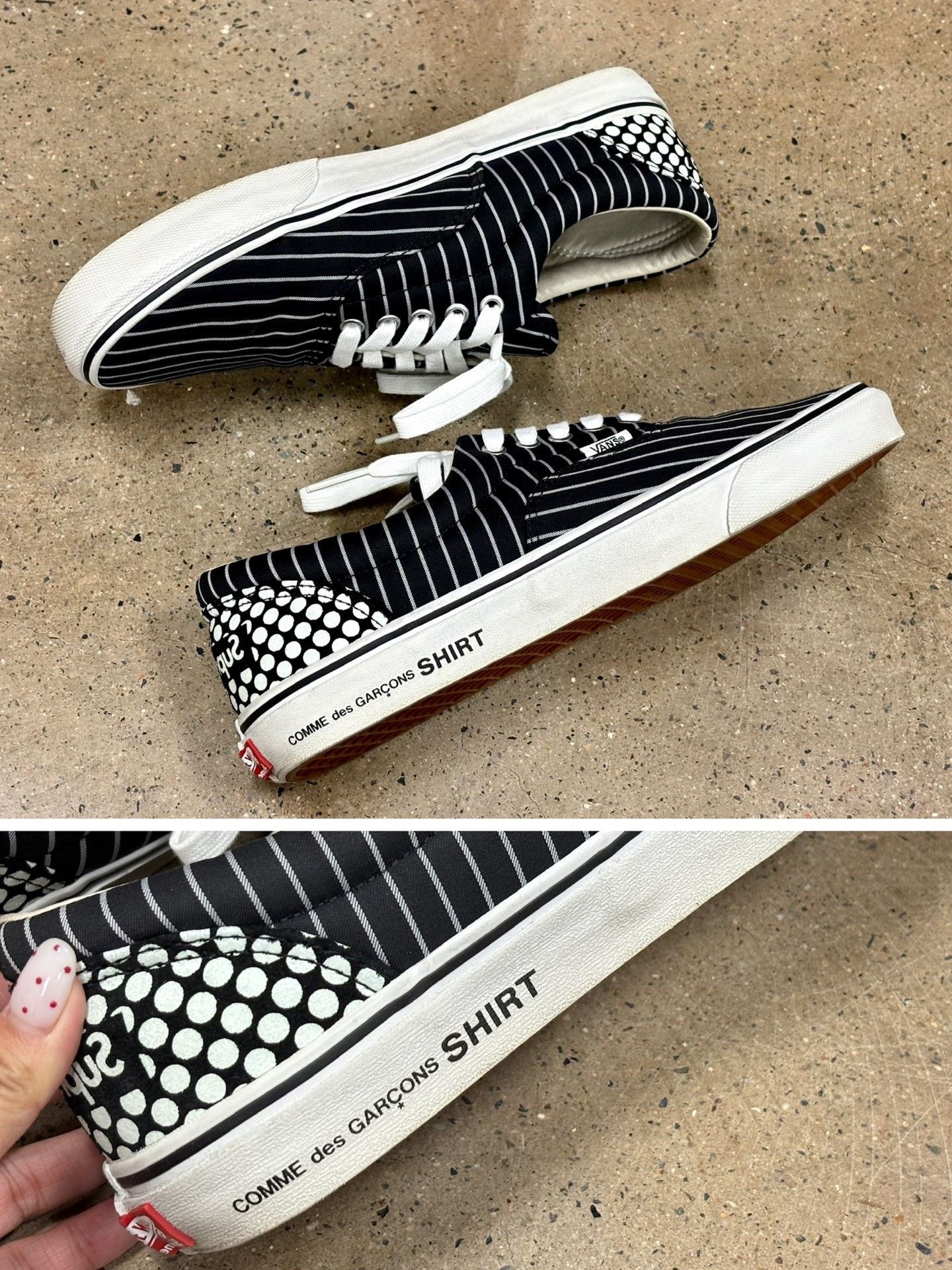 Comme des Garcons Supreme x CDG SHIRT x Vans Era Size US 10 / EU 43 - 6 Thumbnail