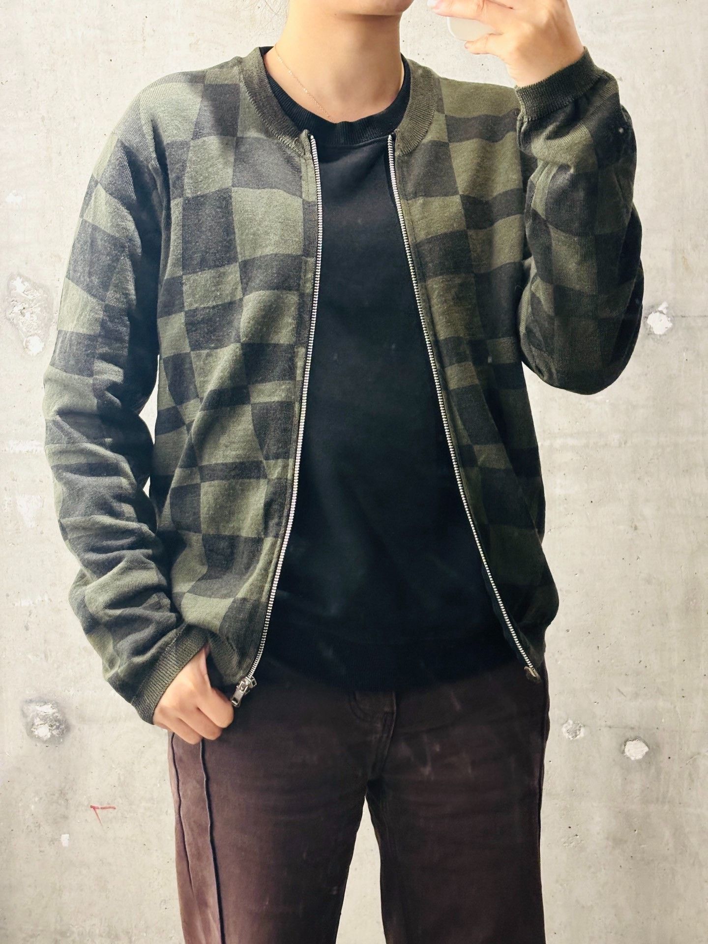 Comme des Garcons Comme Des Garcons Wool Check Jacket Size US S / EU 44-46 / 1 - 2 Thumbnail