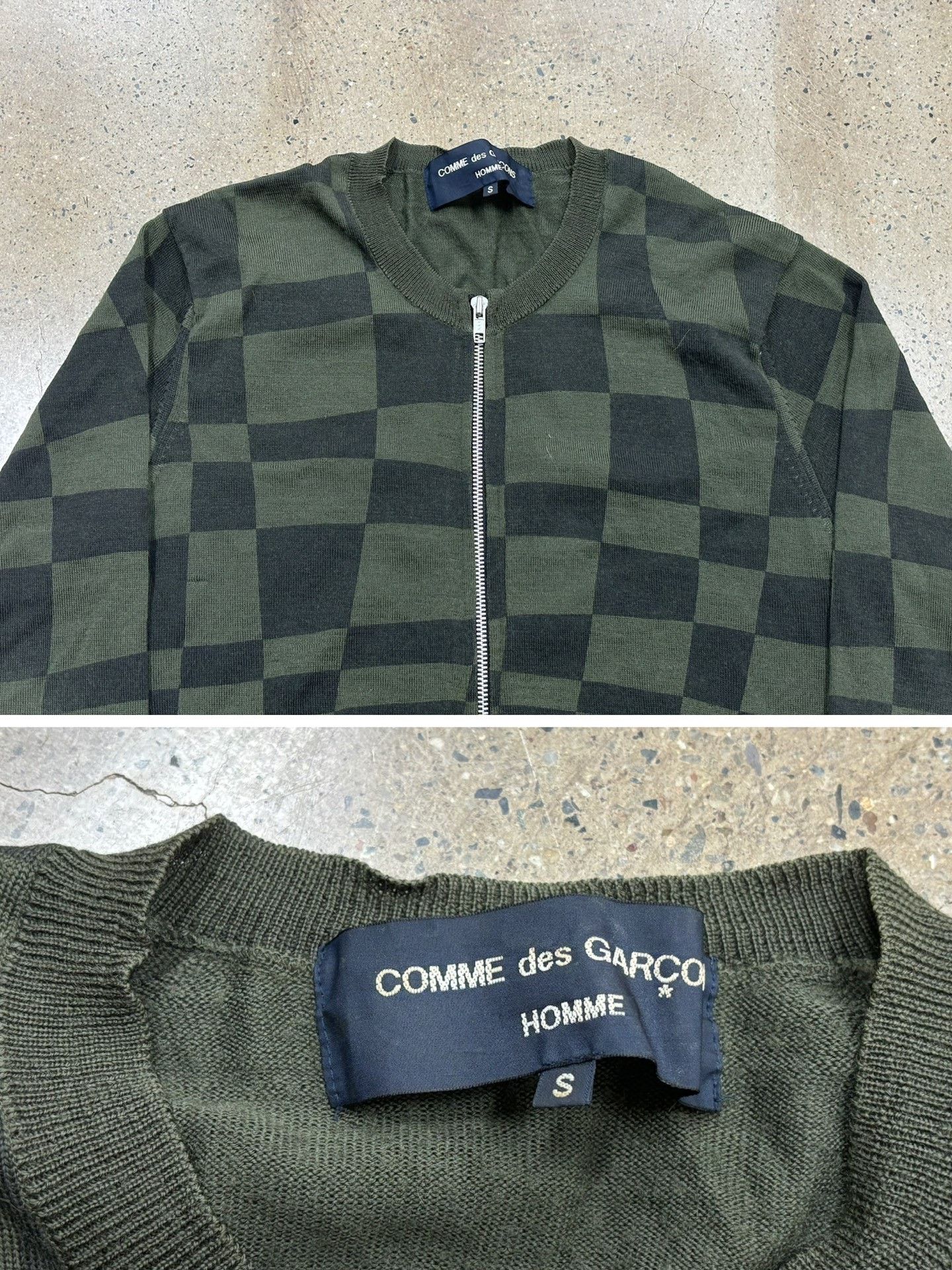 Comme des Garcons Comme Des Garcons Wool Check Jacket Size US S / EU 44-46 / 1 - 3 Thumbnail
