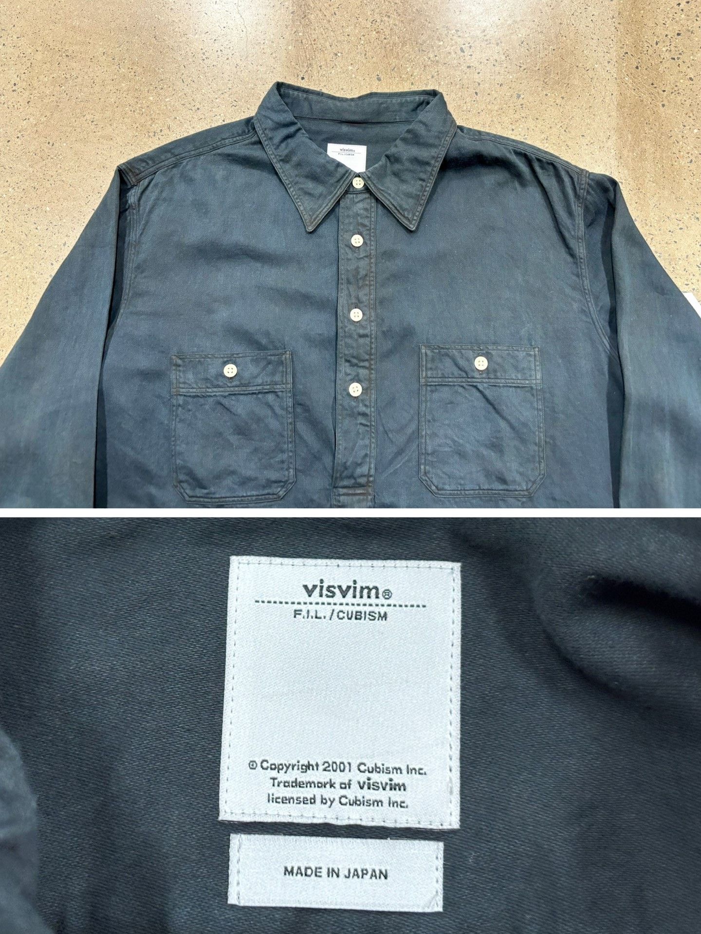 Visvim Visvim 1910 P.O. Shirt N.D. Size US M / EU 48-50 / 2 - 4 Thumbnail
