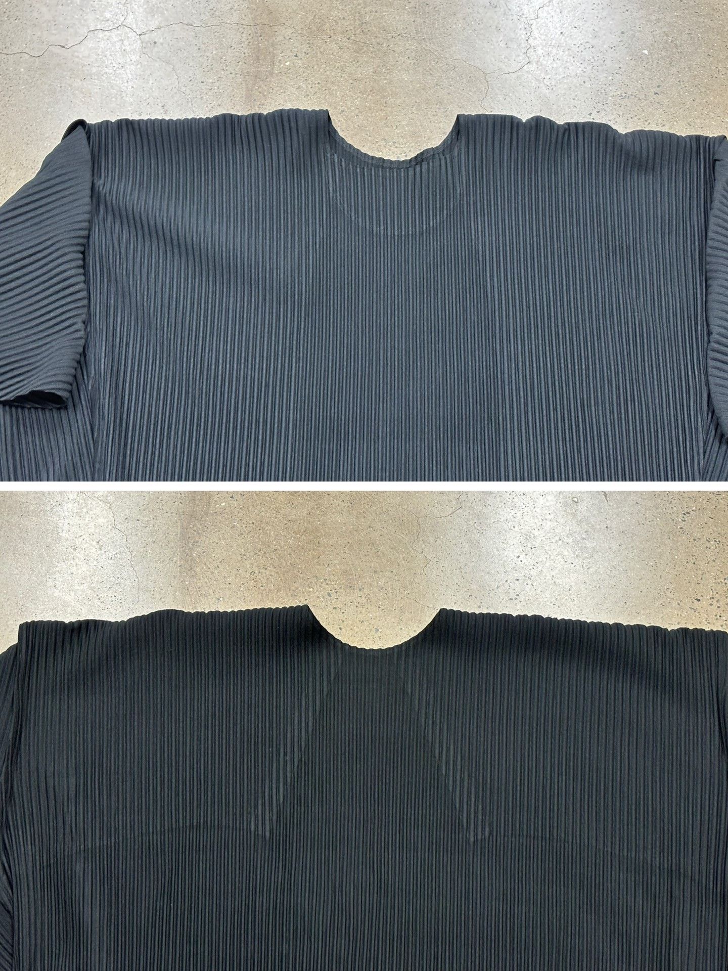 Issey Miyake Issey Miyake Pleated Mid-Sleeve T-Shirt Size US L / EU 52-54 / 3 - 5 Thumbnail