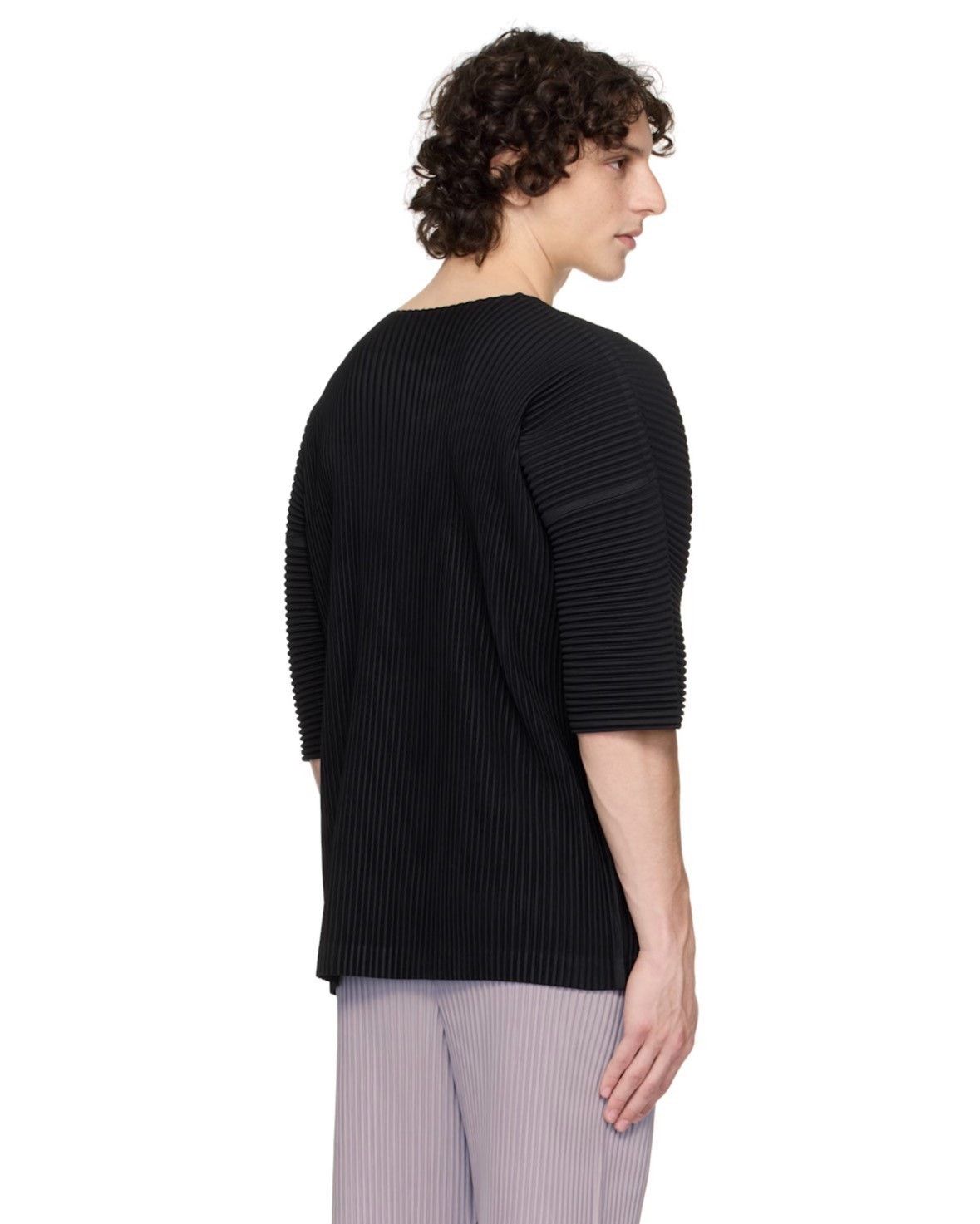Issey Miyake Issey Miyake Pleated Mid-Sleeve T-Shirt Size US L / EU 52-54 / 3 - 4 Thumbnail