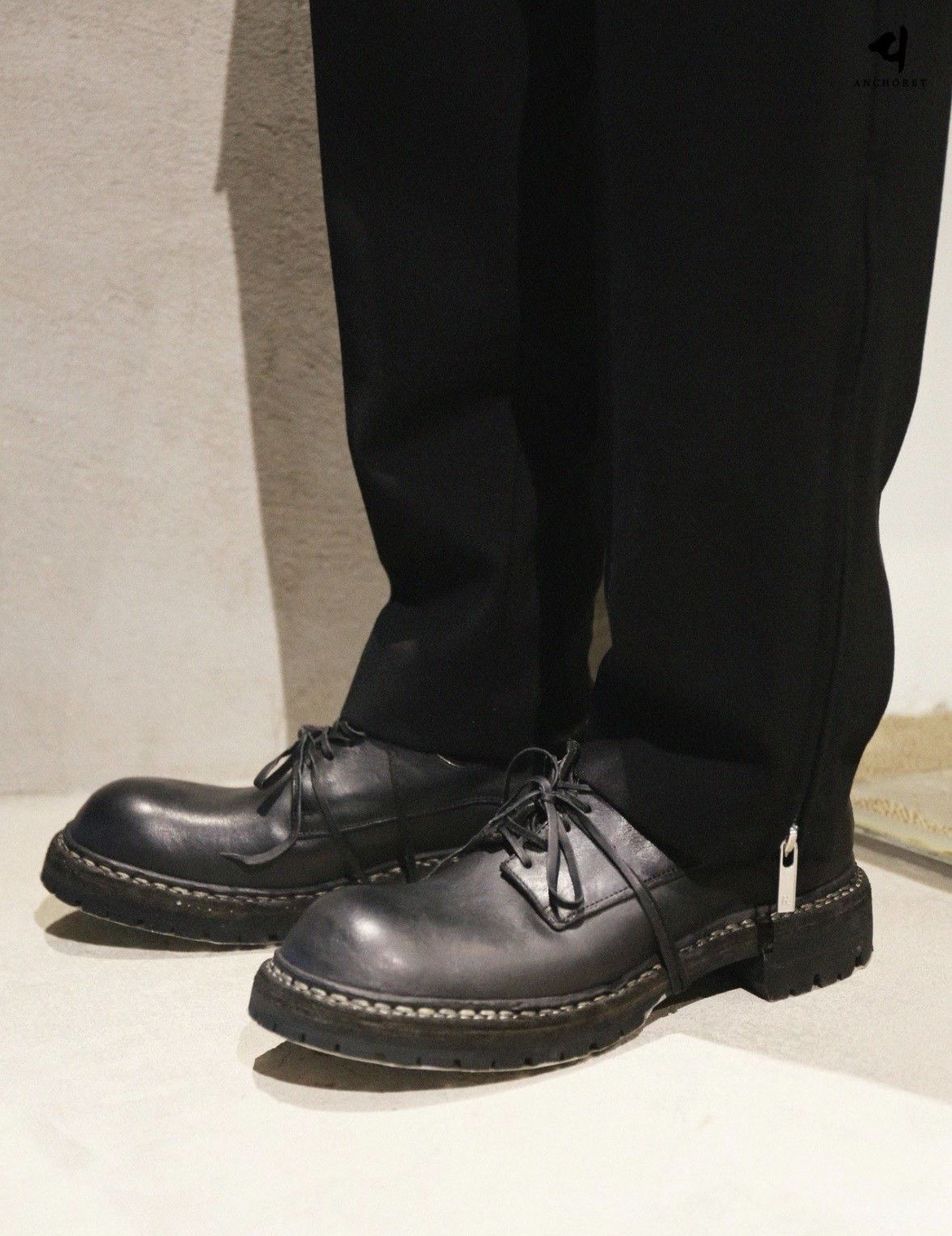 Guidi Guidi gr02v Horsehide Derby Boots Size US 10 / EU 43 - 3 Thumbnail