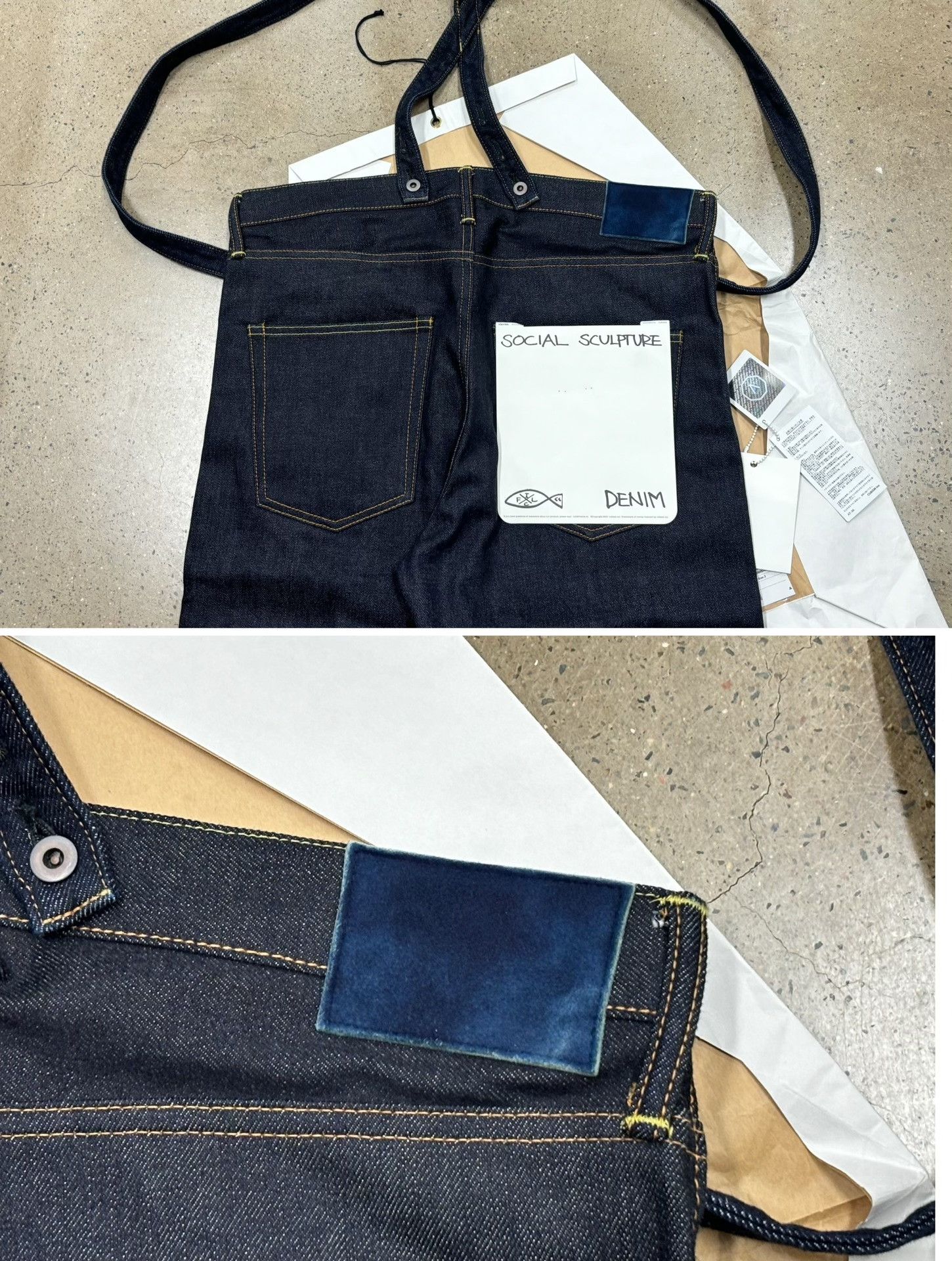 Visvim Visvim 19AW Travailler Braces Pants Unwashed Size US 26 / EU 42 - 8 Thumbnail