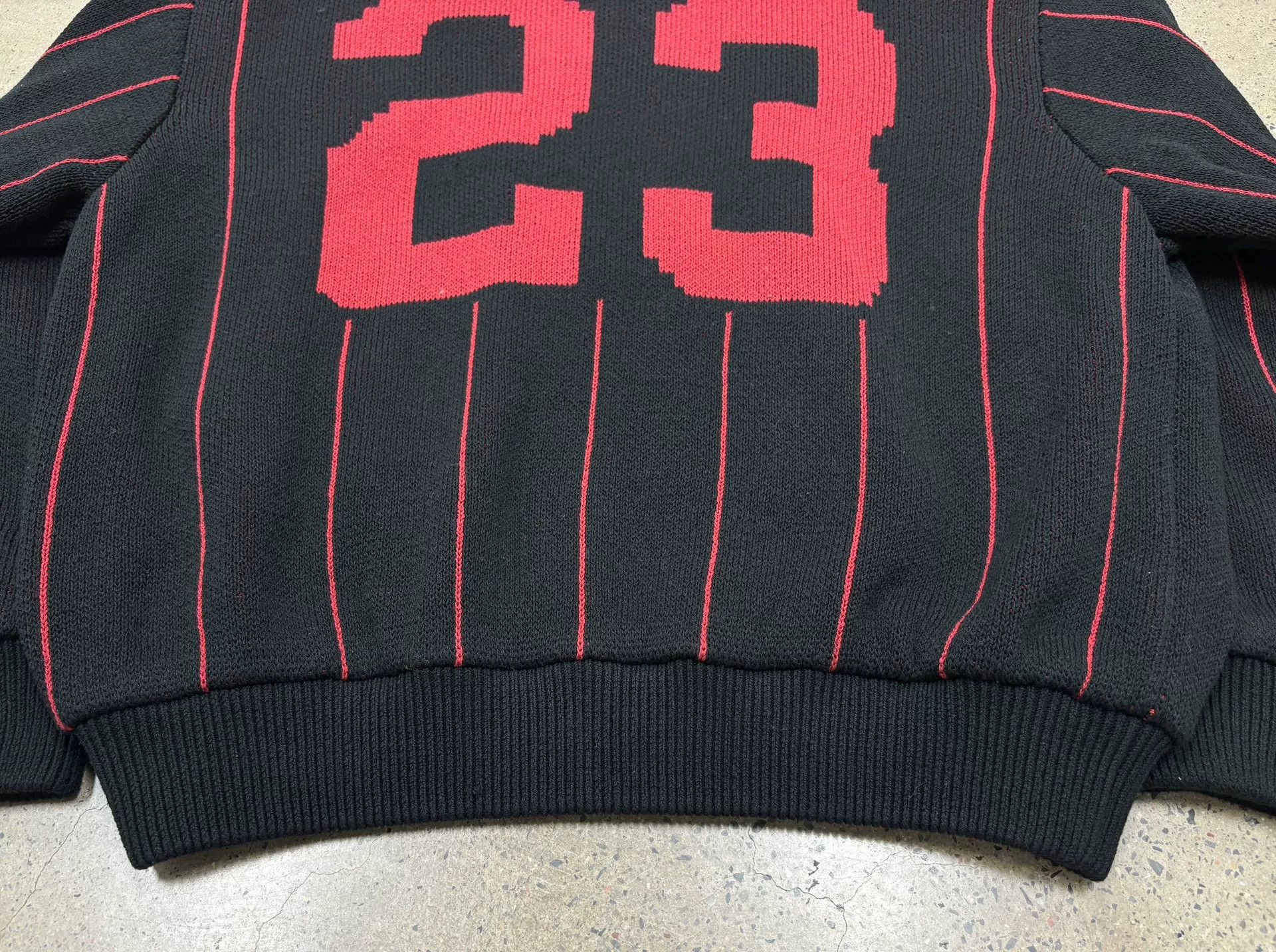 Supreme Supreme 23 Pinstripe Varsity Zip Up Sweater Size US S / EU 44-46 / 1 - 7 Thumbnail