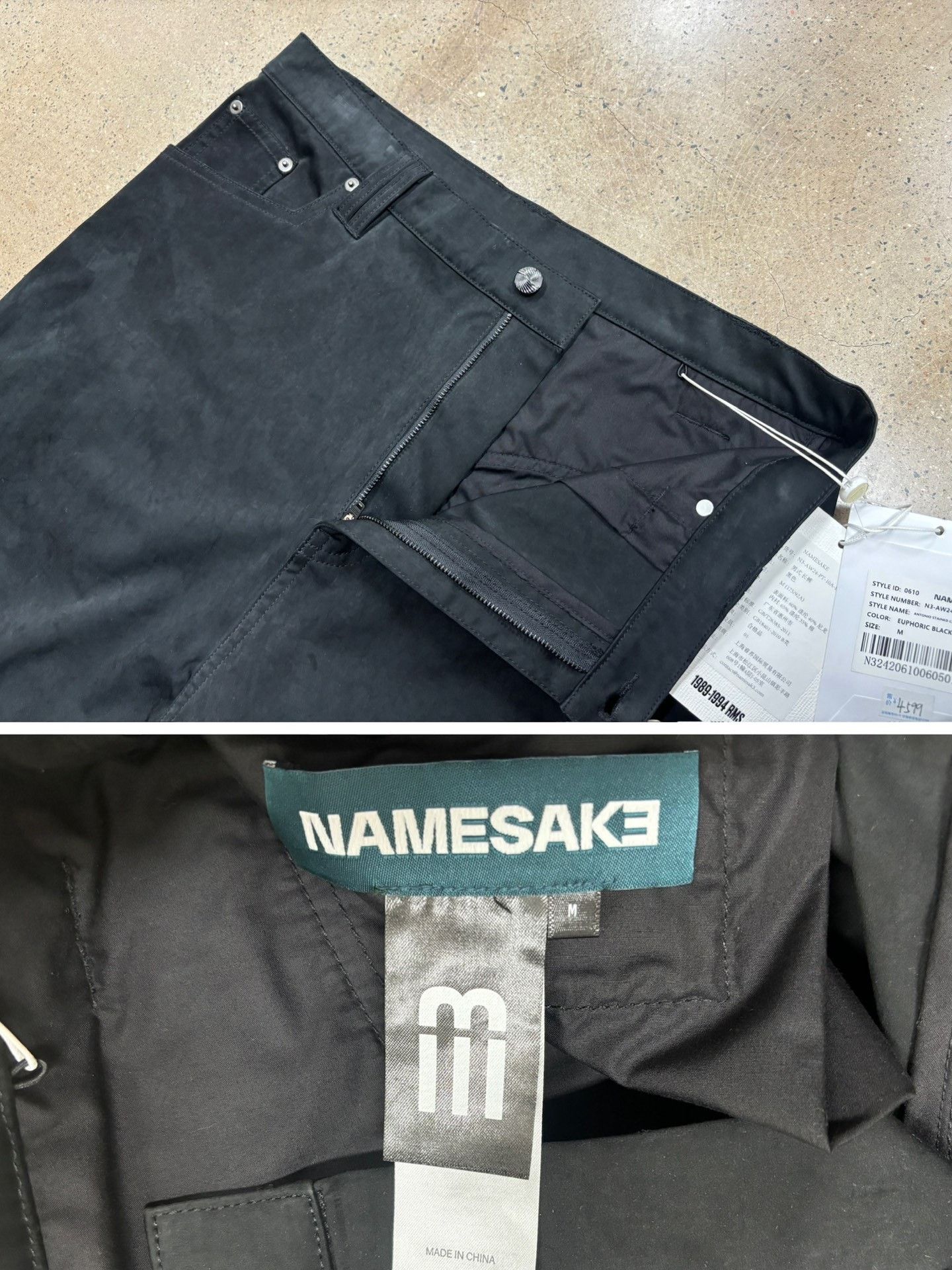 NAMESAKE NAMESAKE Rivet Wax Cargo Pants Size US 28 / EU 44 - 5 Thumbnail