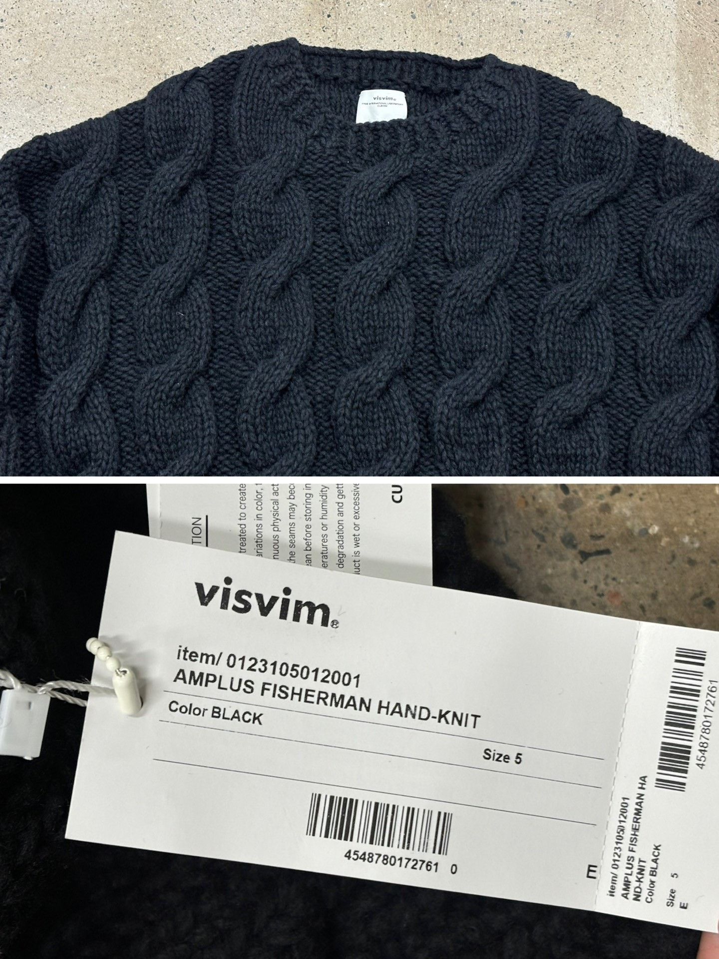 Visvim Visvim 23ss Amplus Fisherman Hand Knit Size US XXL / EU 58 / 5 - 4 Thumbnail