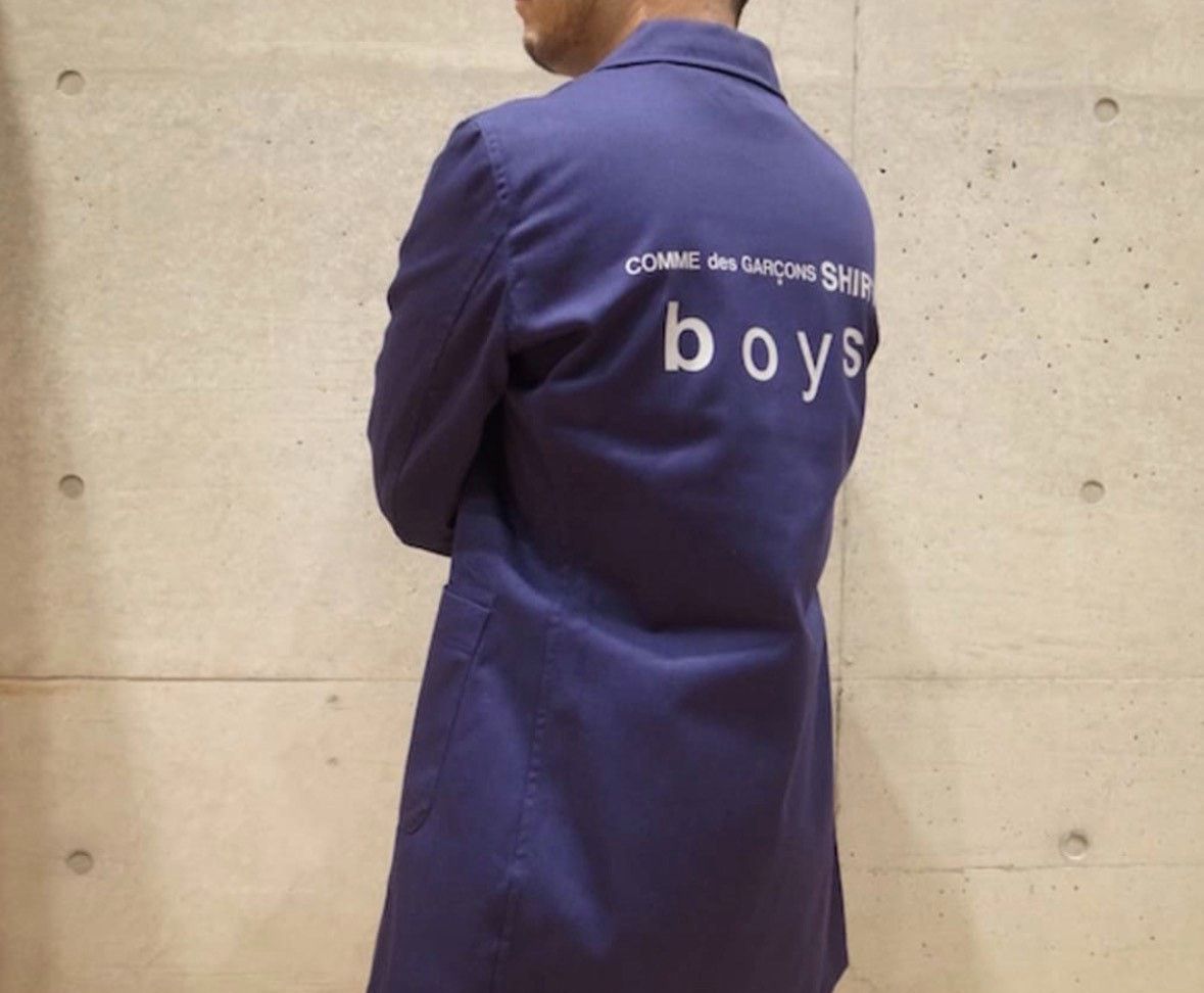 Comme des Garcons Comme Des Garcons Boys Line Trench Coat Size US L / EU 52-54 / 3 - 9 Thumbnail