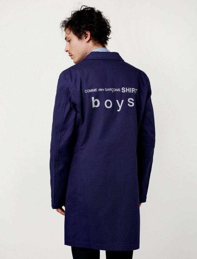 Comme des Garcons Comme Des Garcons Boys Line Trench Coat Size US L / EU 52-54 / 3 - 3 Thumbnail