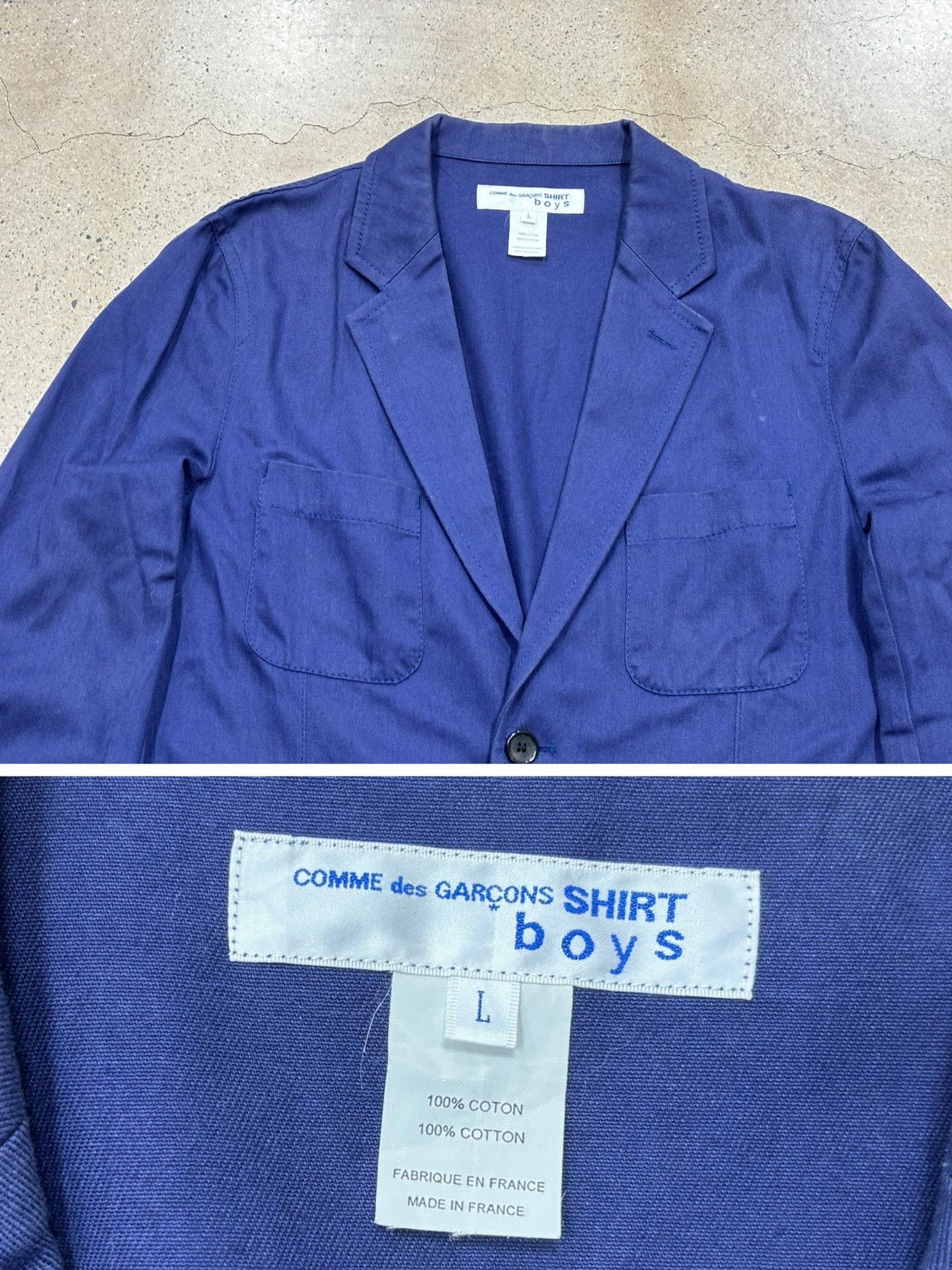 Comme des Garcons Comme Des Garcons Boys Line Trench Coat Size US L / EU 52-54 / 3 - 4 Thumbnail