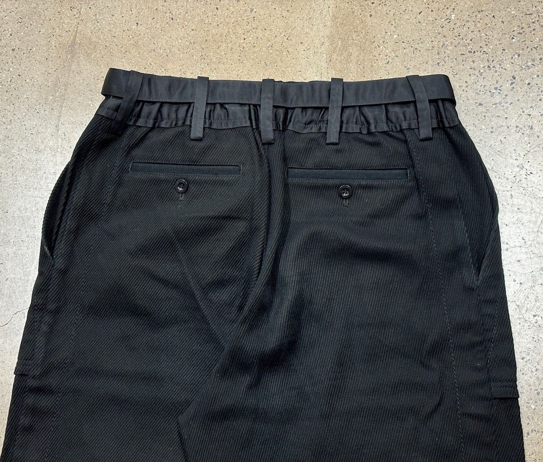 Sacai Sacai Cotton Oxford Cargo Pants Size US 26 / EU 42 - 7 Thumbnail