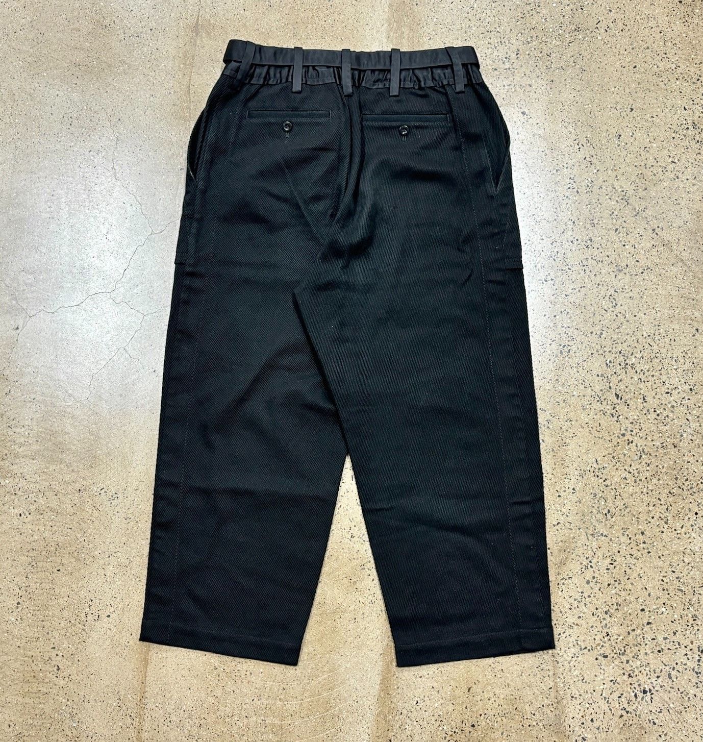 Sacai Sacai Cotton Oxford Cargo Pants Size US 26 / EU 42 - 2 Thumbnail