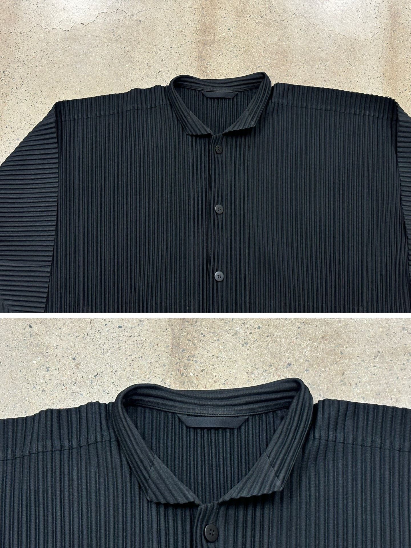 Issey Miyake Issey Miyake Pleated Jacket Size 3 JJ111 Size US L / EU 52-54 / 3 - 5 Thumbnail