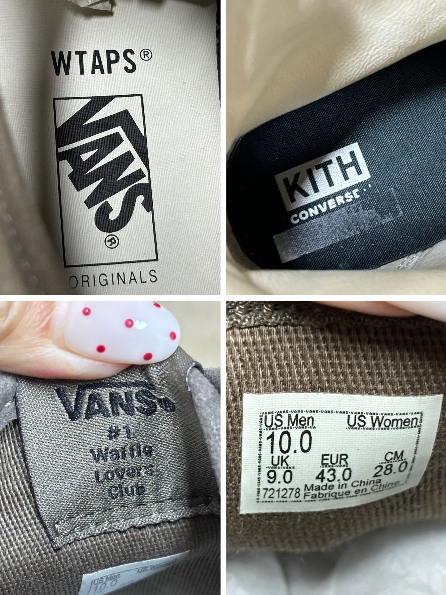 Wtaps Wtaps x Vans Vault Og Era Lx Size US 10 / EU 43 - 9 Thumbnail