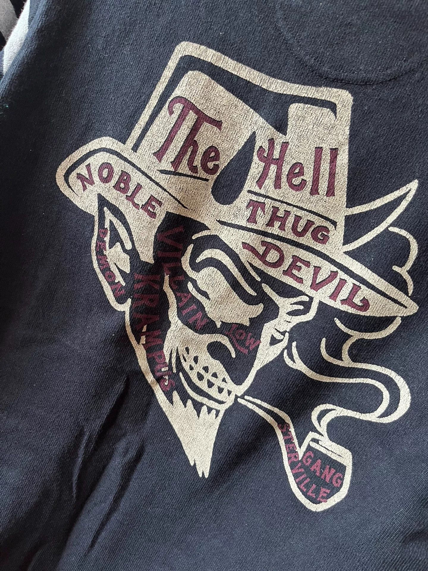 Gangster Doodles GANGSTERVILLE Henley Long Sleeve T-shirt Size US S / EU 44-46 / 1 - 3 Thumbnail