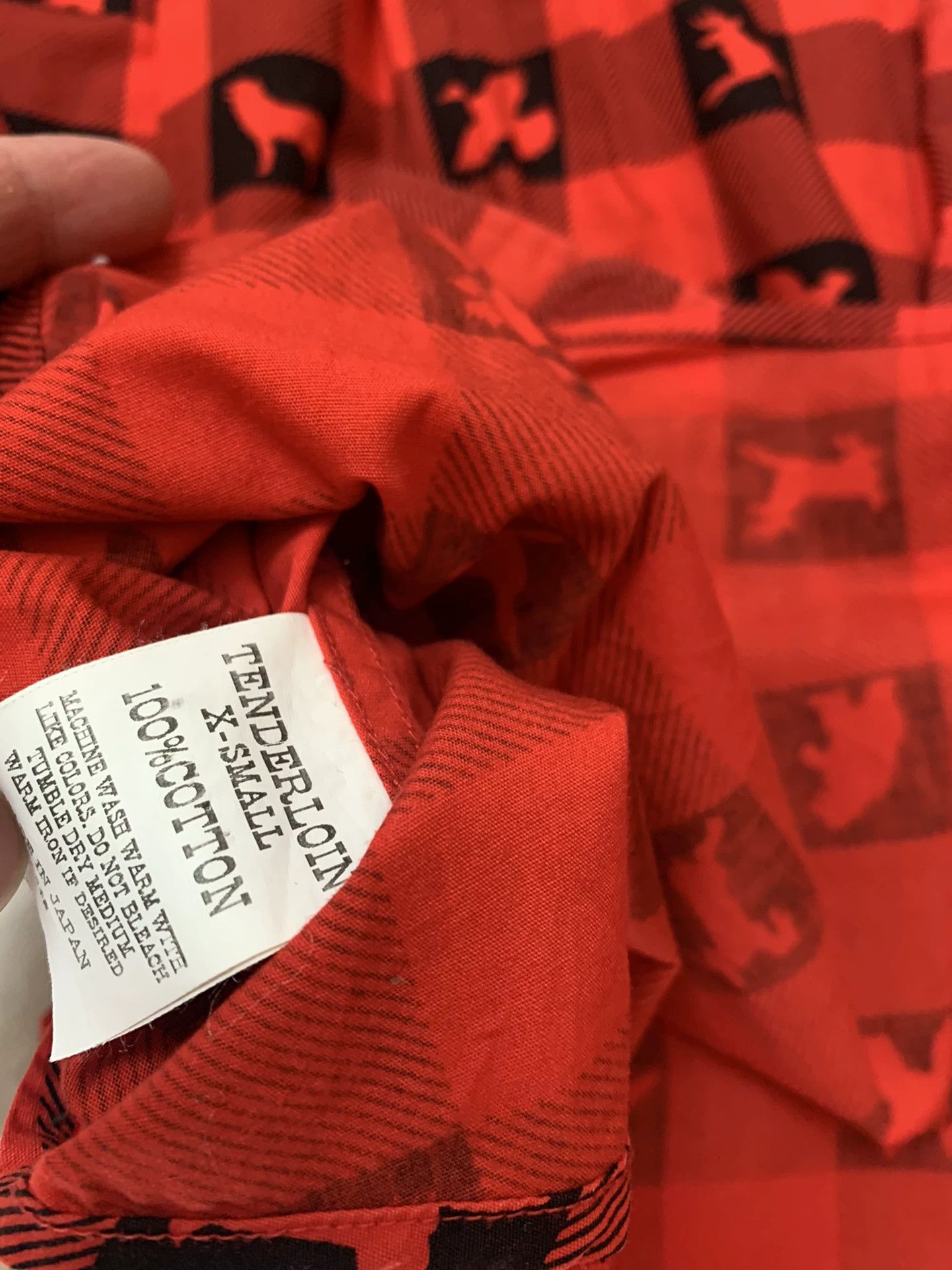Tenderloin TENDERLOIN Animal Houndstooth Shirt Size US XS / EU 42 / 0 - 5 Thumbnail