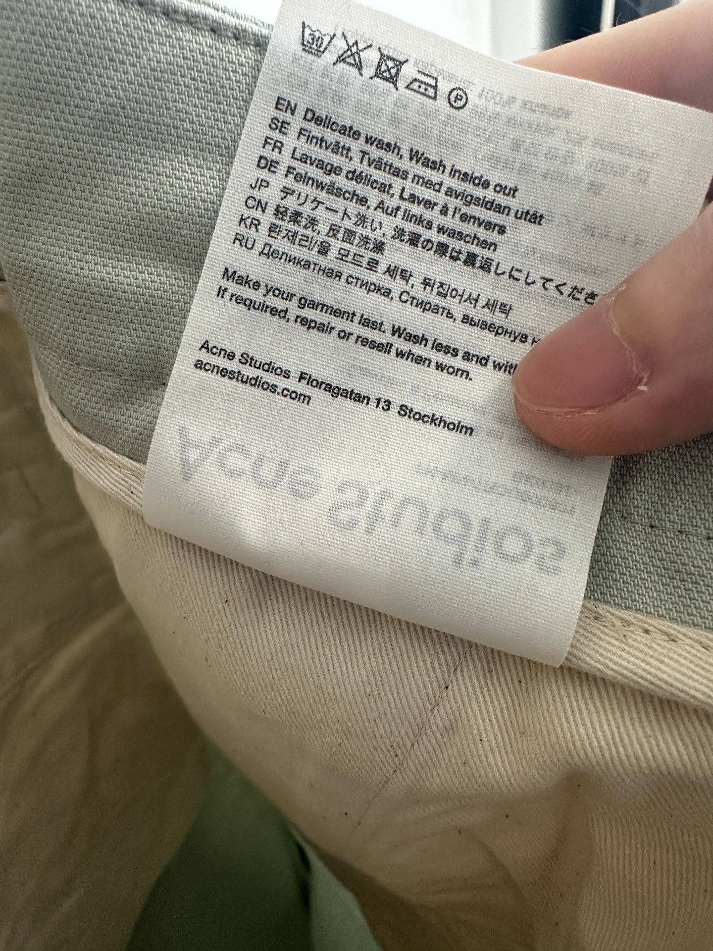 Acne Studios Acne Studios Casual Pants Size US 30 / EU 46 - 6 Thumbnail