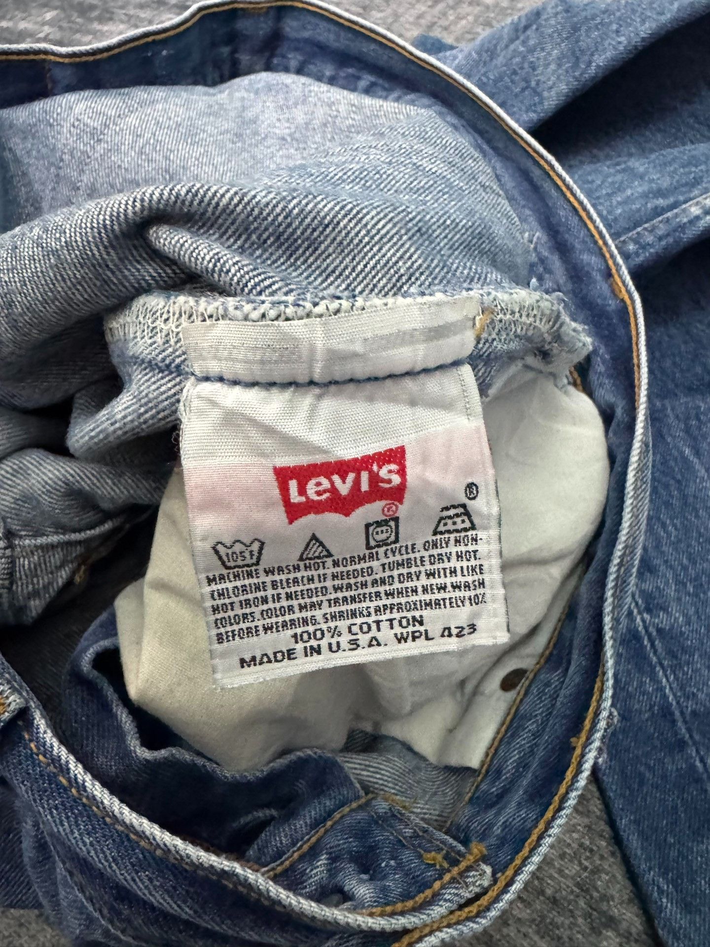 Levi's Vintage Levis 501xx 90S American Jeans Size US 36 / EU 52 - 4 Thumbnail