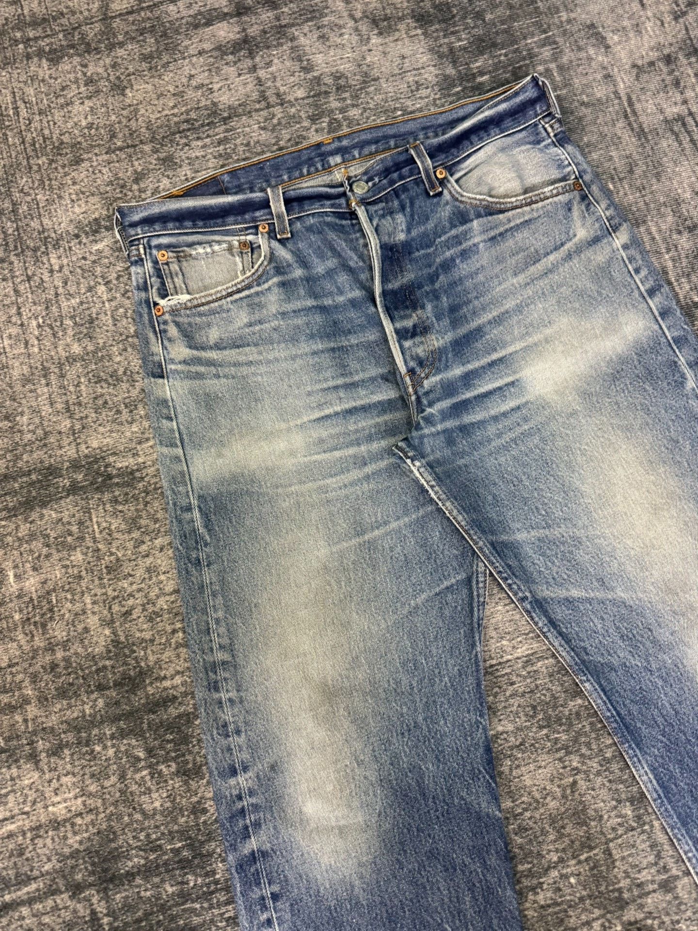 Levi's Vintage Levis 501xx 90S American Jeans Size US 36 / EU 52 - 2 Thumbnail
