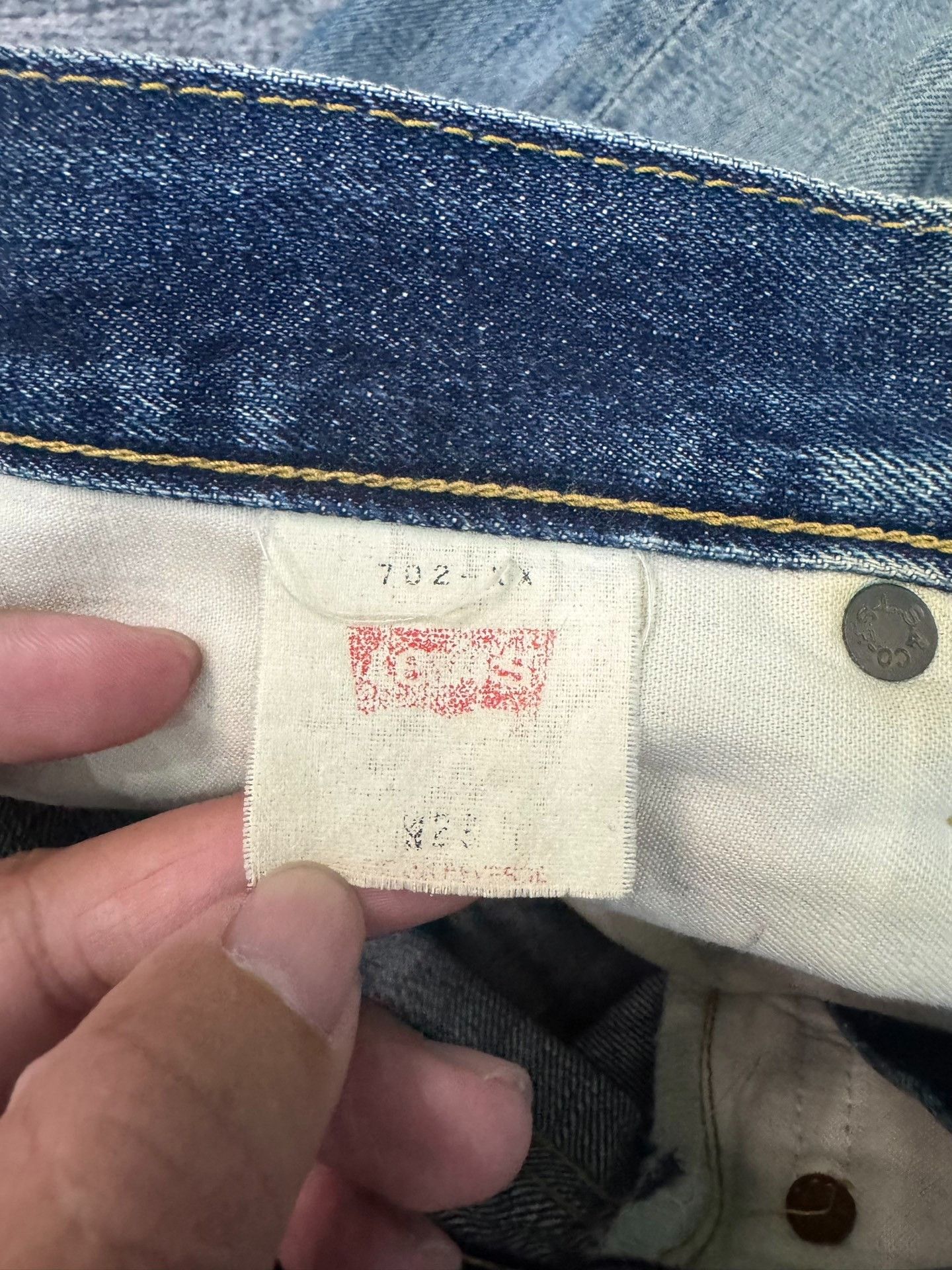 Levi's Vintage Levis 702 LVC Jeans Size US 30 / EU 46 - 6 Thumbnail