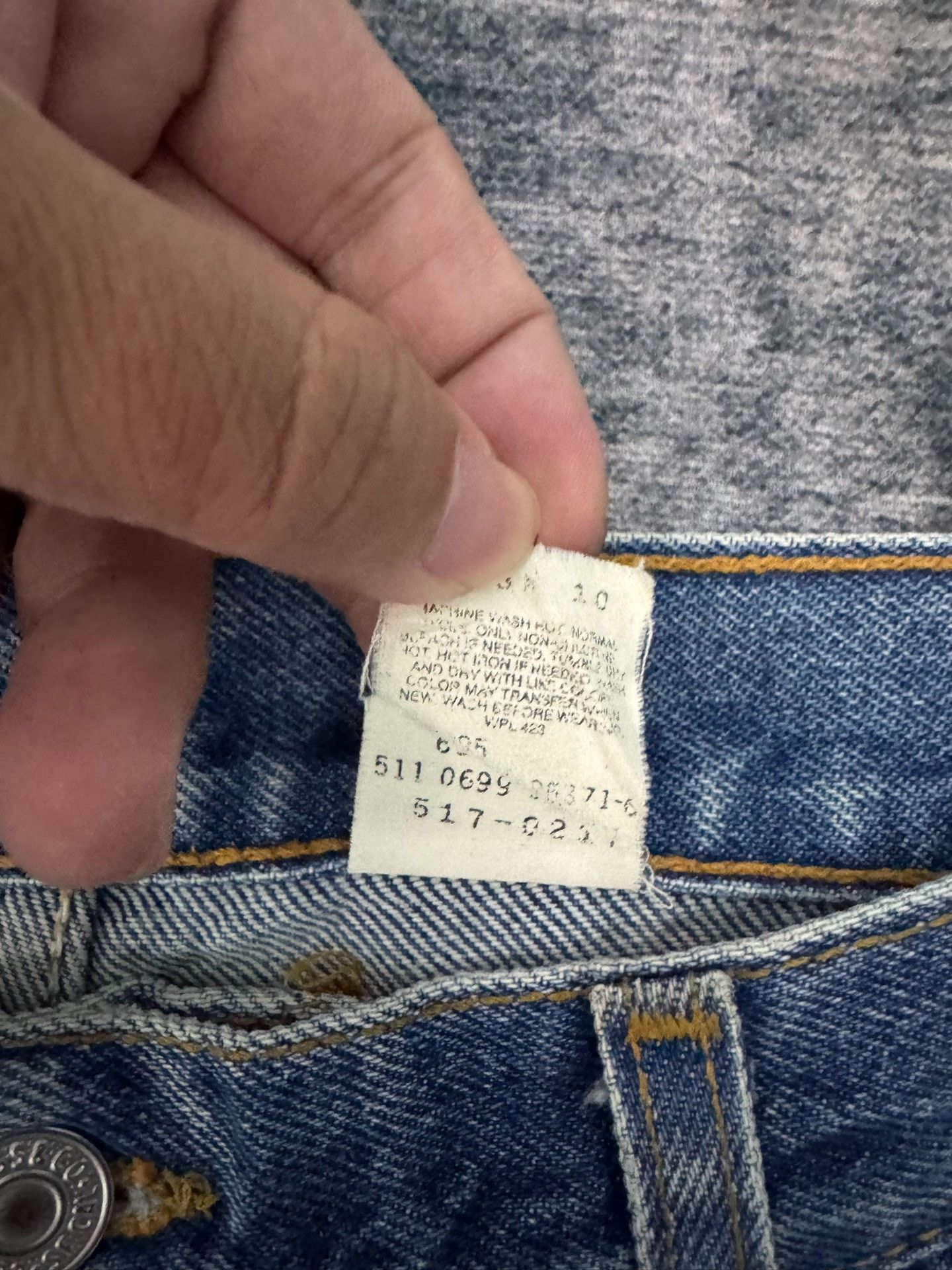 Levi's Vintage Levis 517 90s USA Blue Jeans Size US 36 / EU 52 - 3 Thumbnail