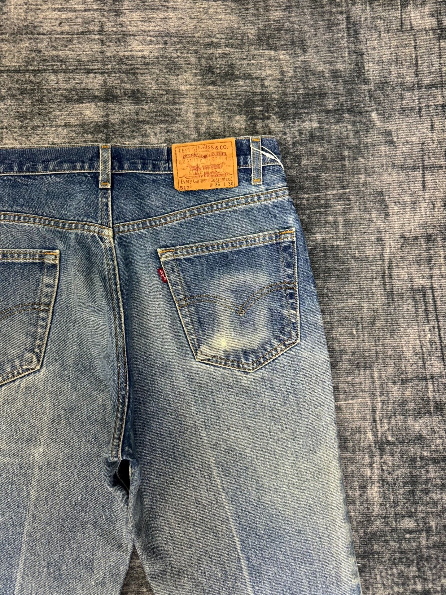 Levi's Vintage Levis 517 90s USA Blue Jeans Size US 36 / EU 52 - 5 Thumbnail