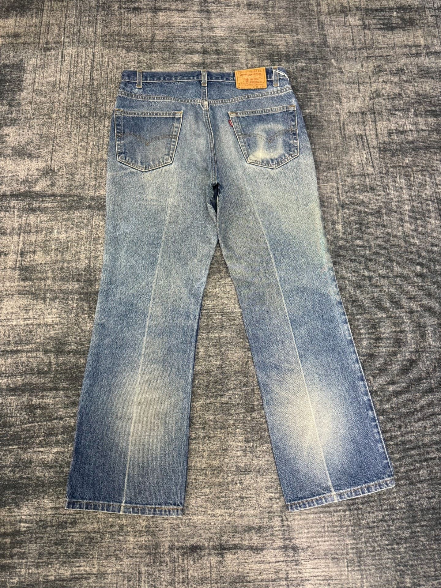 Levi's Vintage Levis 517 90s USA Blue Jeans Size US 36 / EU 52 - 4 Thumbnail