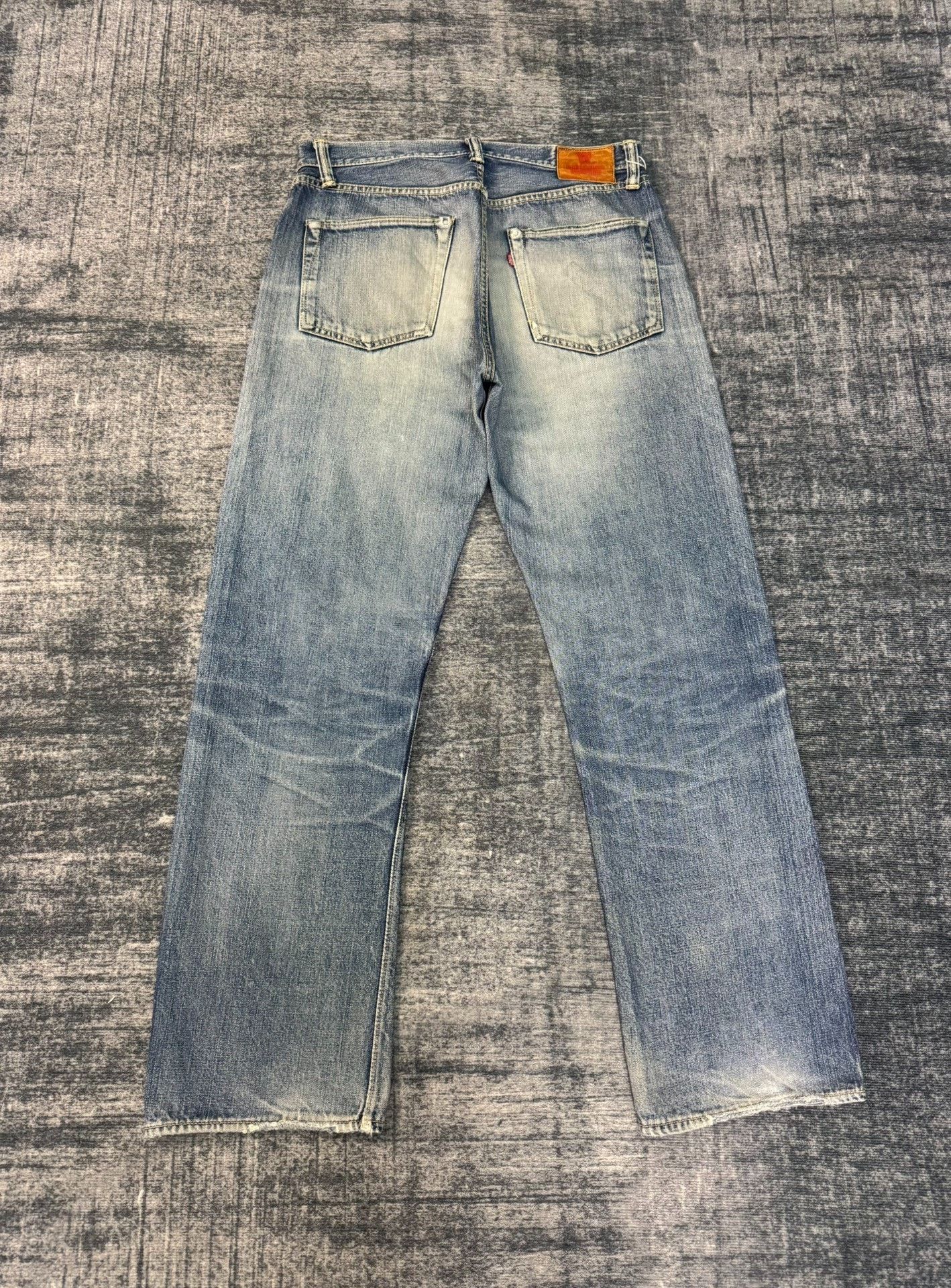 Vintage Vintage 90s Washed Retro Blue Jeans Size US 32 / EU 48 - 5 Thumbnail