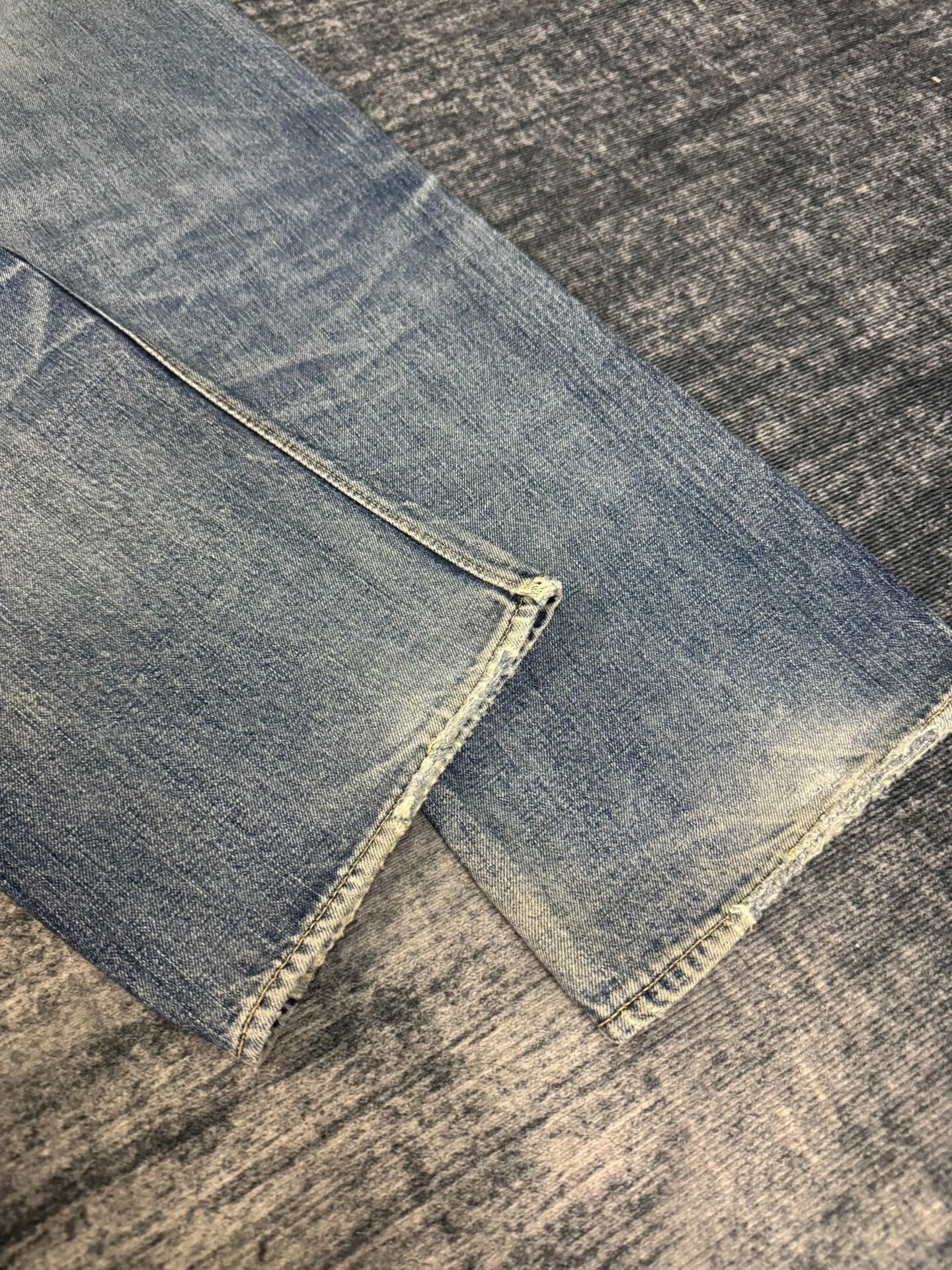 Vintage Vintage 90s Washed Retro Blue Jeans Size US 32 / EU 48 - 7 Thumbnail