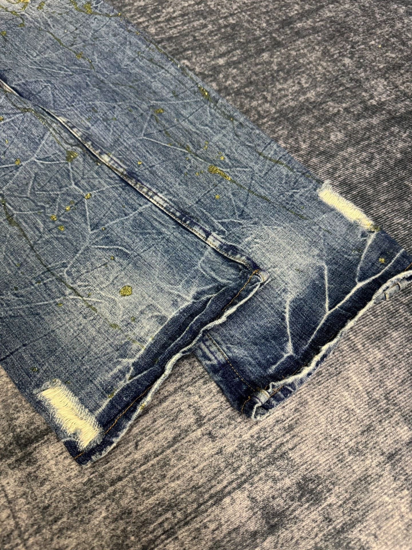 Vintage Vintage Madis Japanese Washed Blue Jeans Size US 32 / EU 48 - 7 Thumbnail