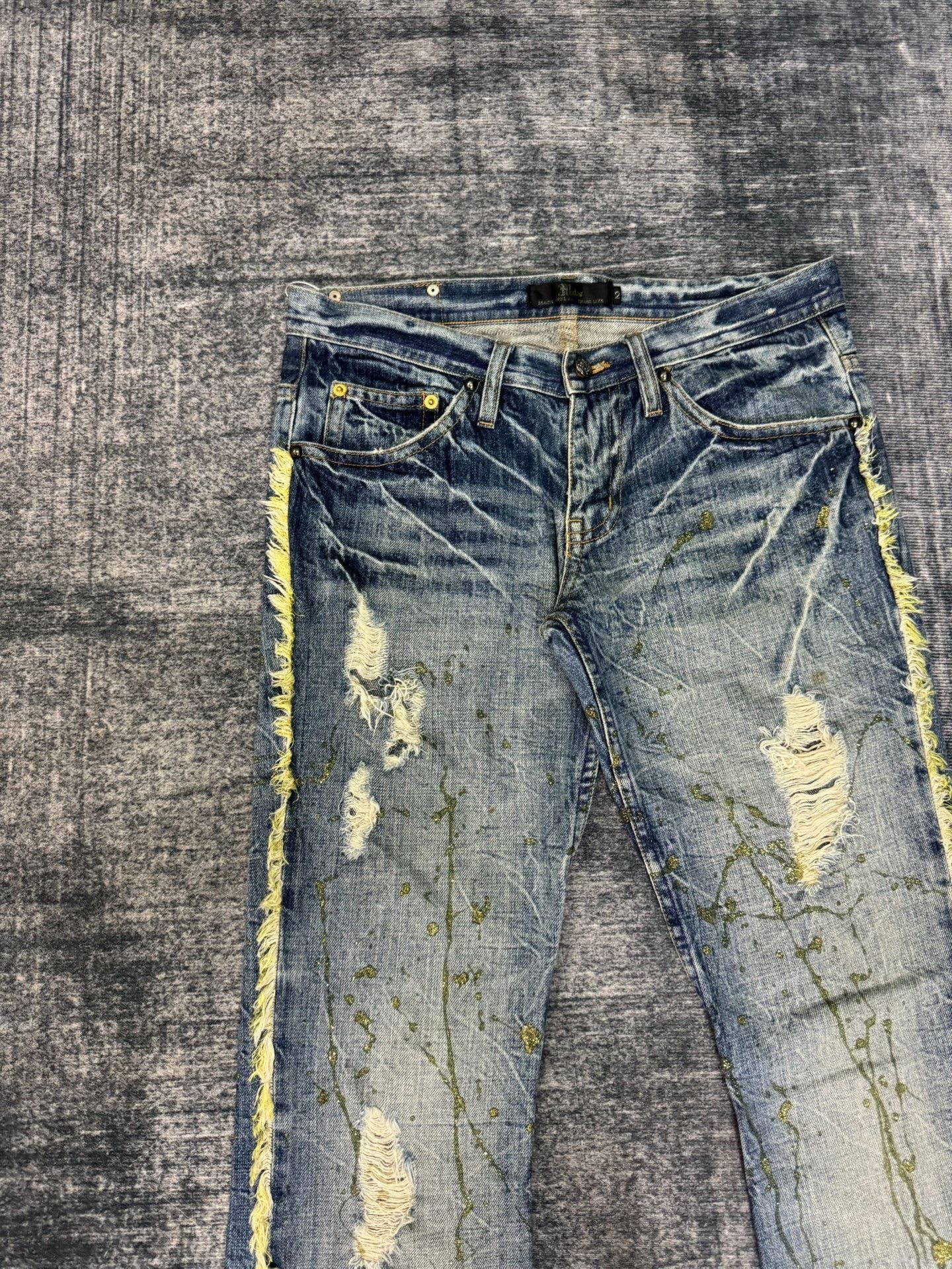 Vintage Vintage Madis Japanese Washed Blue Jeans Size US 32 / EU 48 - 3 Thumbnail
