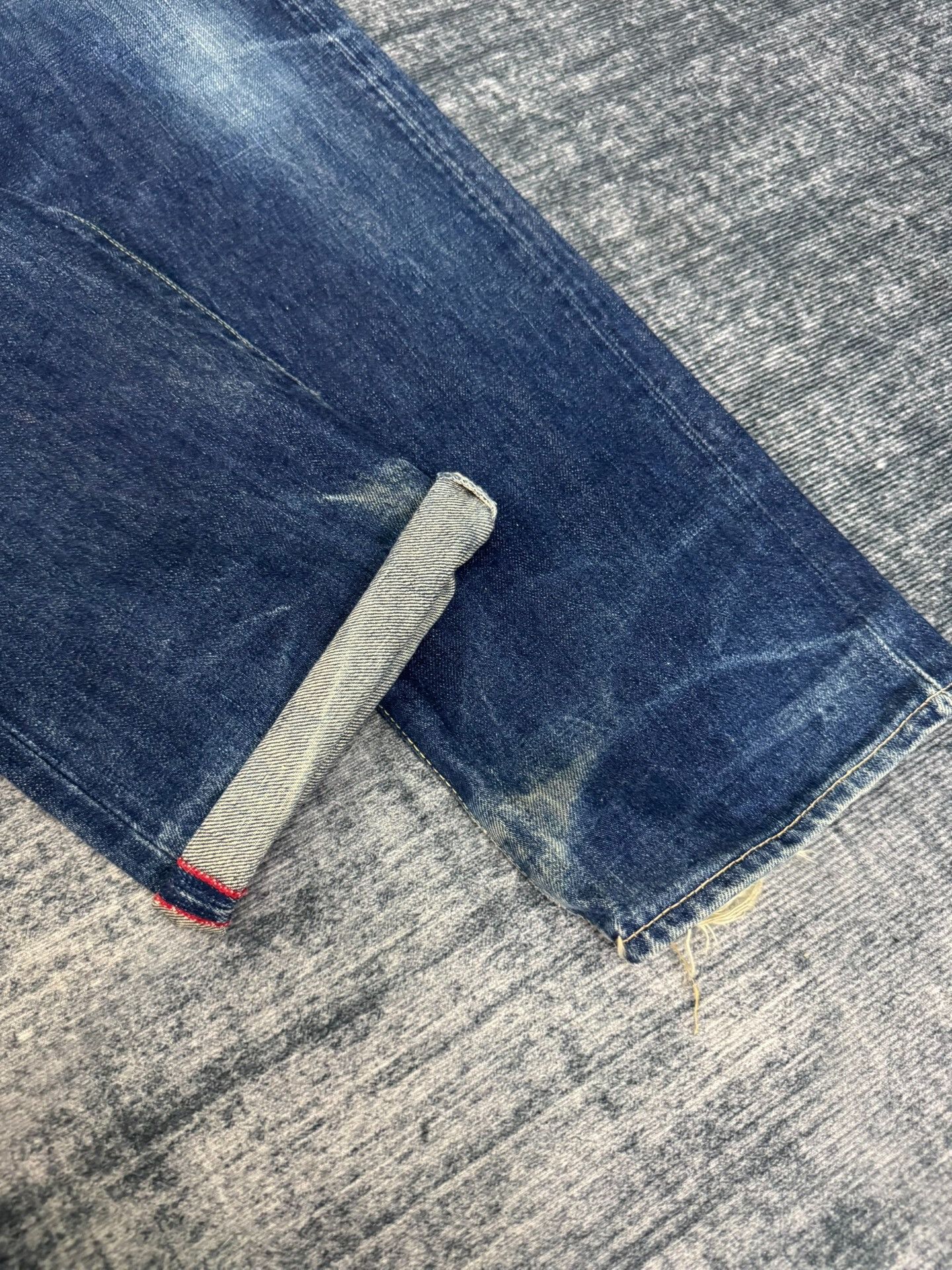 Vintage Vintage Blue Blue 00s Washed Jeans Size US 29 - 4 Thumbnail