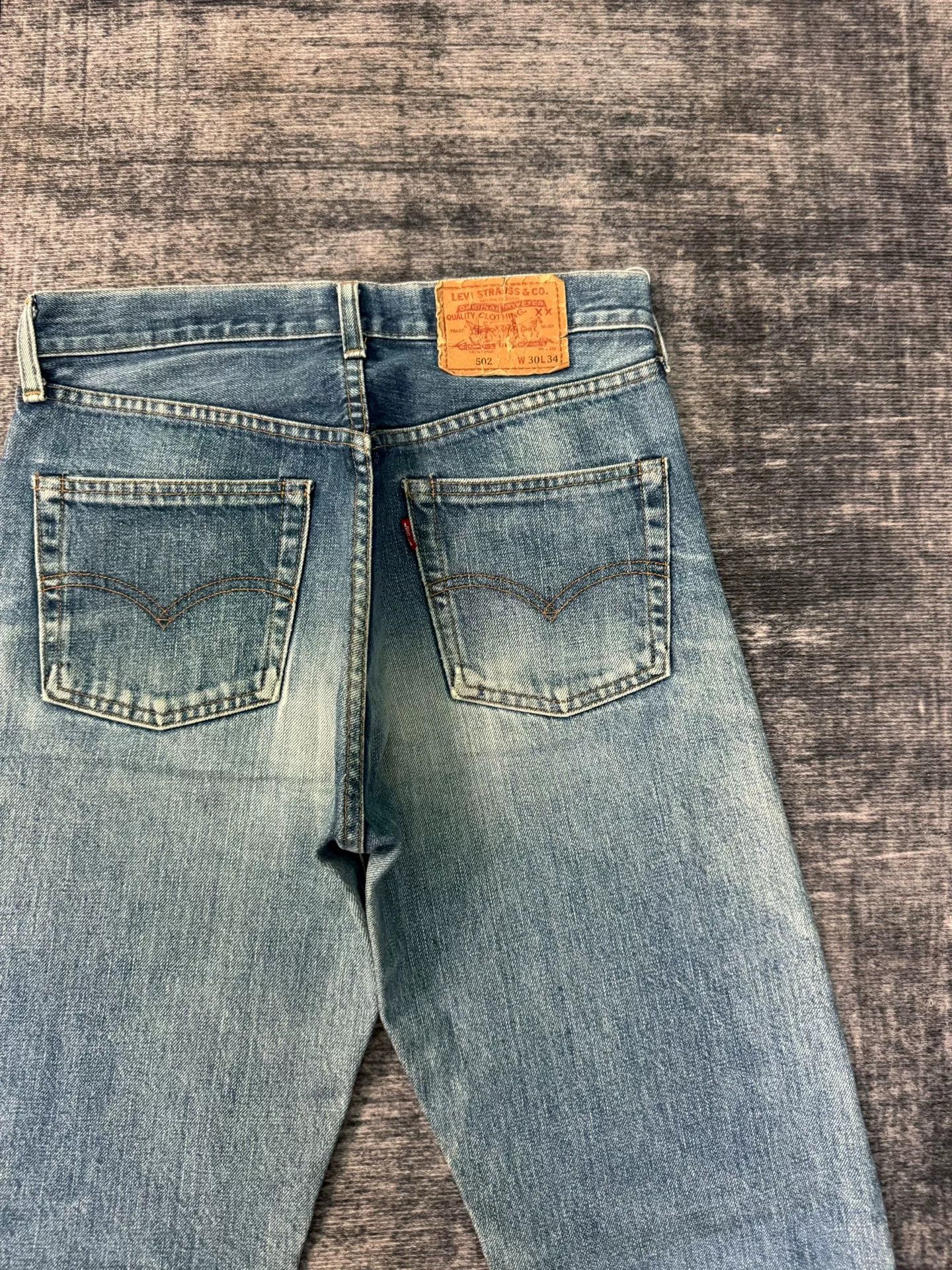 Levi's Vintage Levis 502 LVC Jeans Size US 30 / EU 46 - 8 Thumbnail