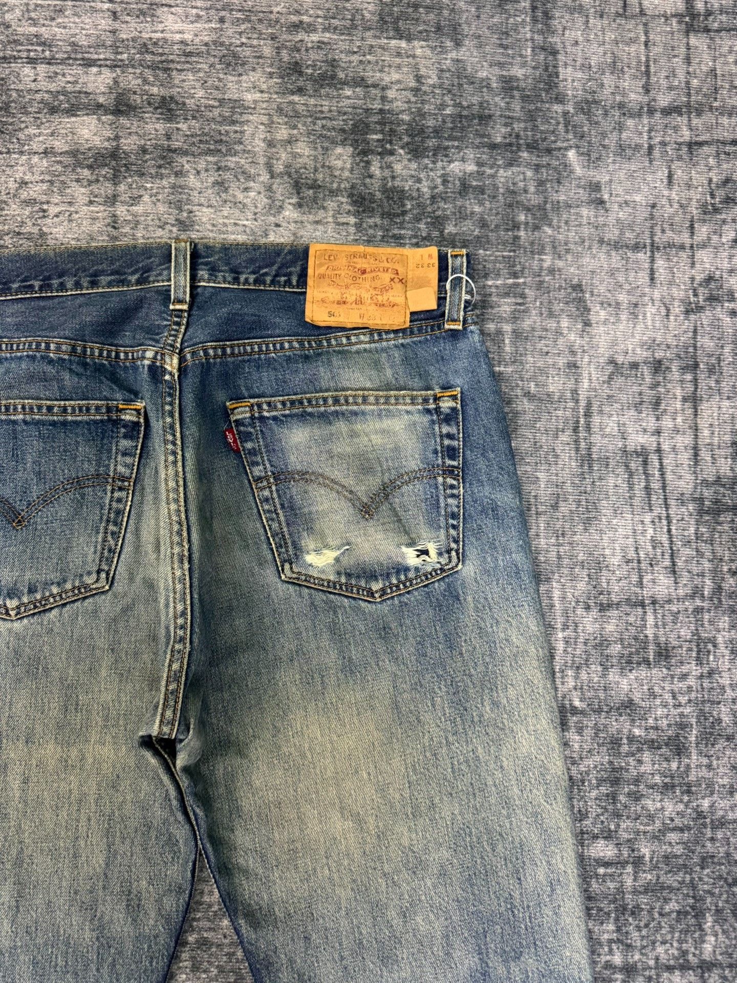 Levi's Vintage Levi's 501 90s Washed Blue Jeans Size US 34 / EU 50 - 7 Thumbnail