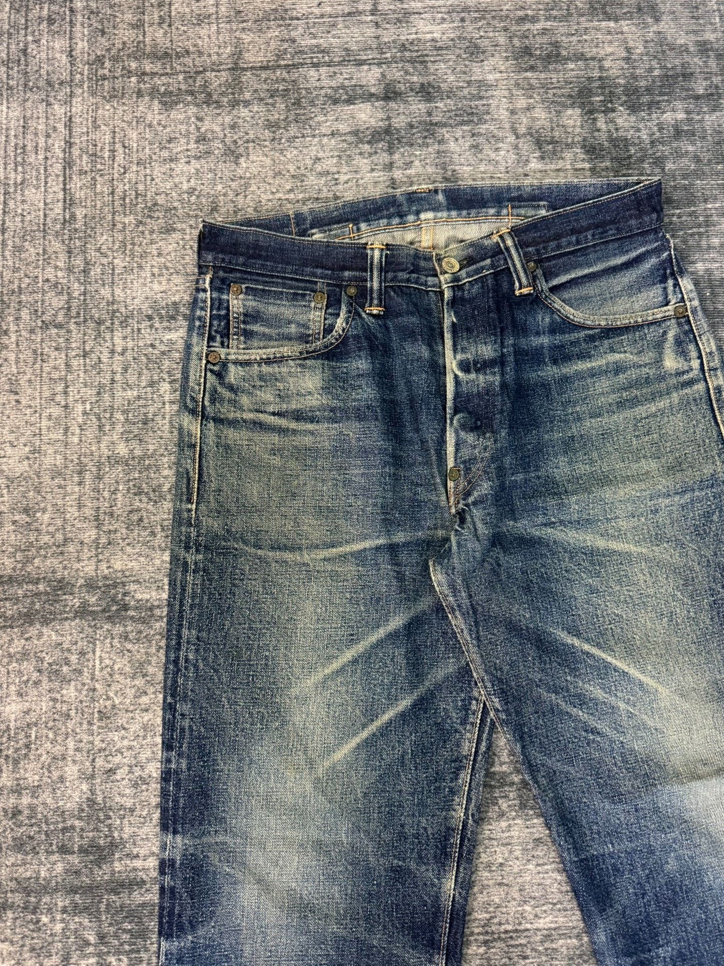 Vintage Vintage 700 Japan Washed Retro Blue Jeans Size US 32 / EU 48 - 3 Thumbnail