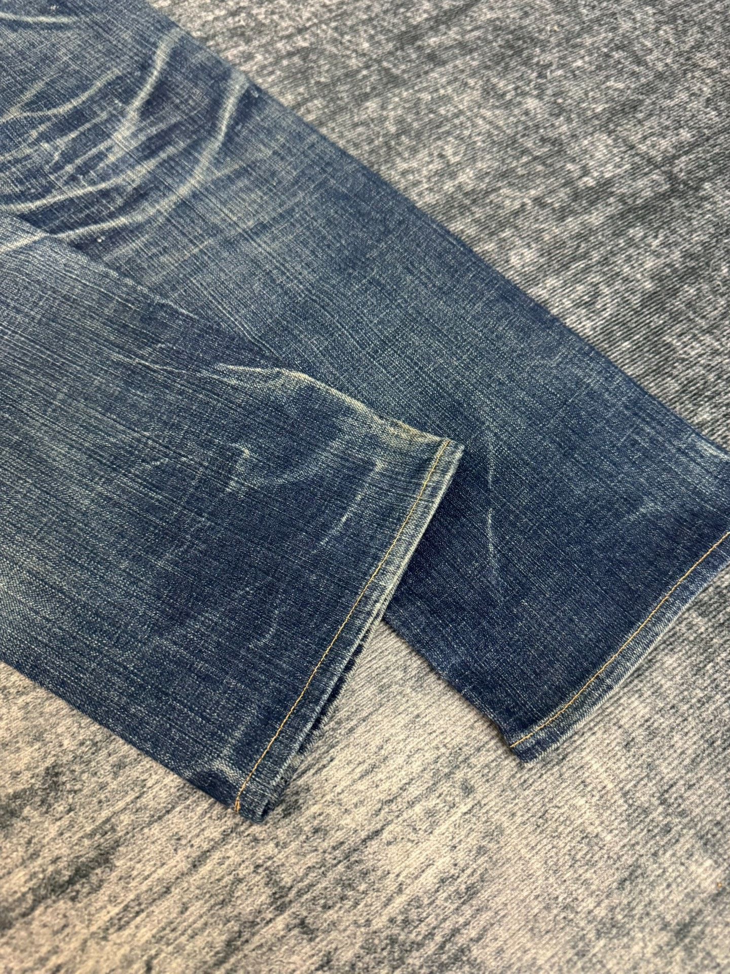 Vintage Vintage ETERNAL 00s Washed Blue Jeans Size US 36 / EU 52 - 9 Thumbnail