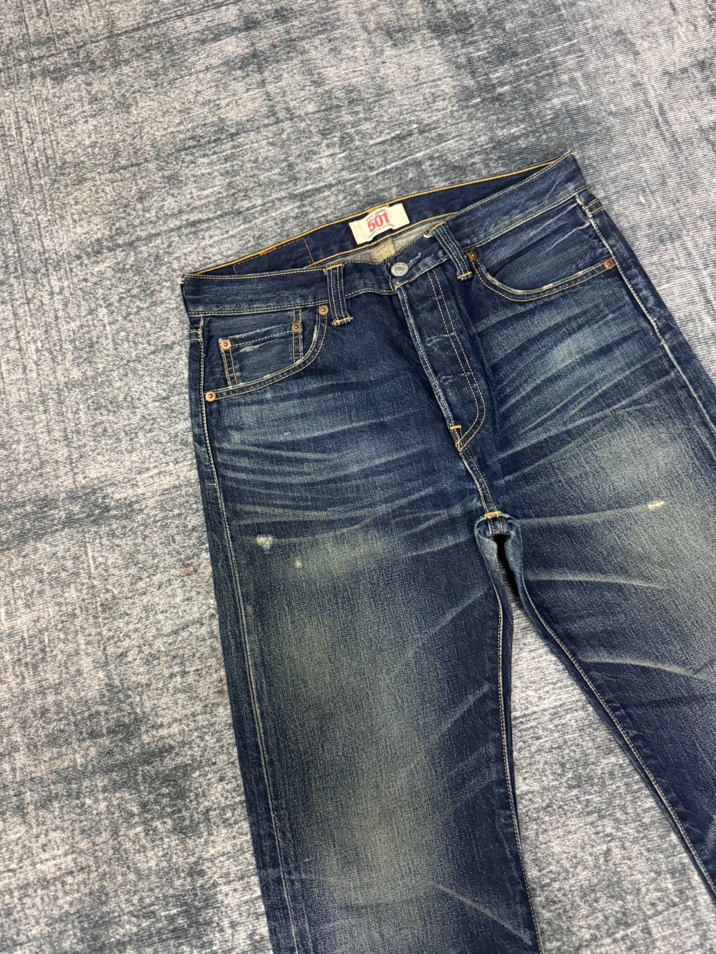 Levi's Vintage Levis 08501 Washed Jeans Size US 31 - 2 Thumbnail